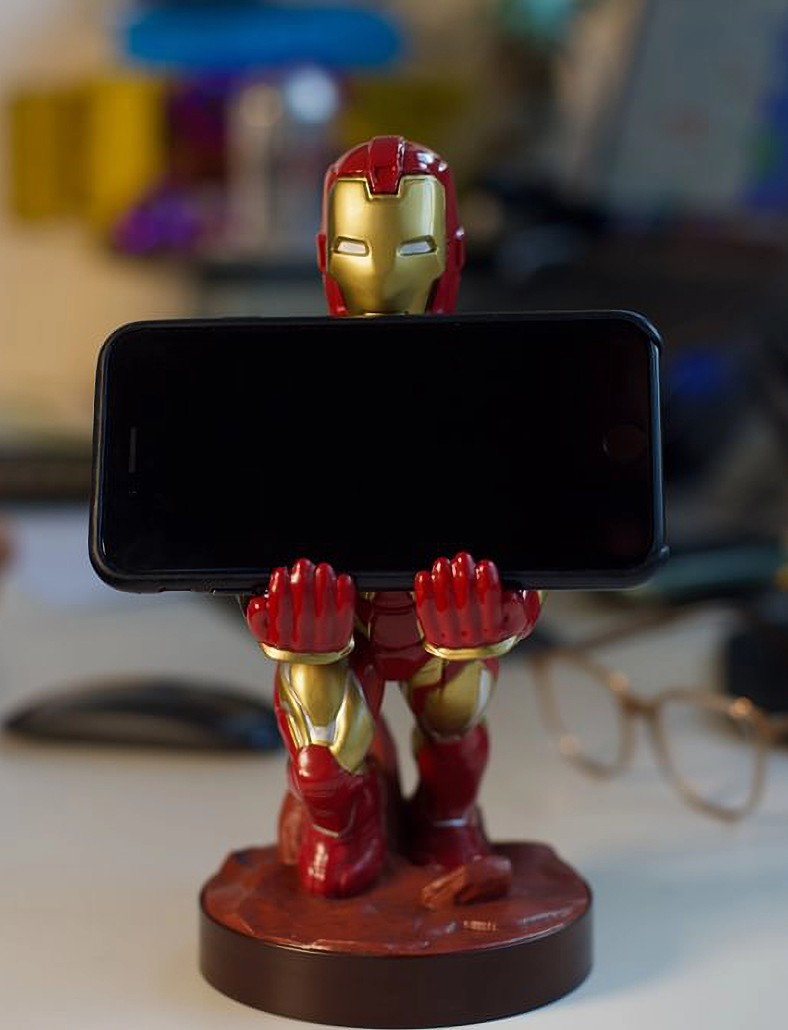 Cable Guy - CABLE GUYS - IRONMAN, EVERGREEN- Mobil and consol holder - red - 5