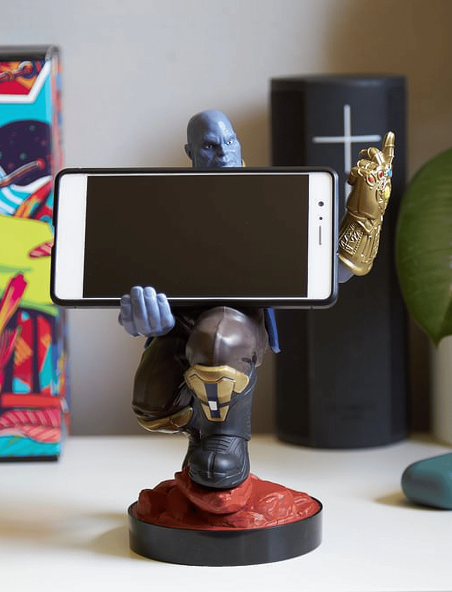 Cable Guy - CABLE GUYS - THANOS- Mobil and consol holder - dekorative wohnaccessoires - lilac - 0