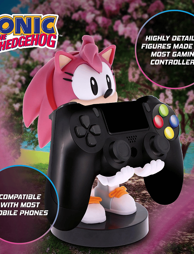 Sonic - CABLE GUYS - AMY ROSE - Mobil and consol holder - dekorative wohnaccessoires - pink - 0