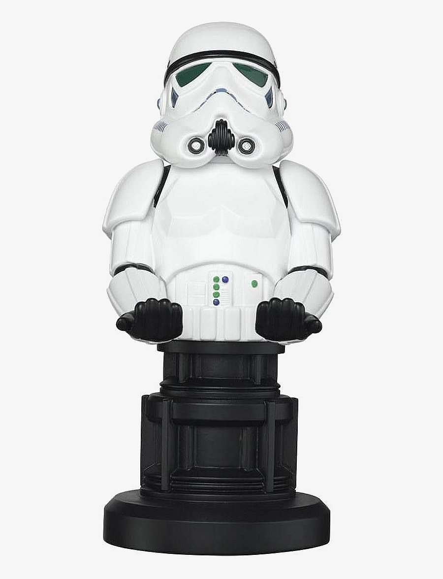 Star Wars - CABLE GUYS - STORMTROOPER- Mobil and consol holder - standar og hleðslustöðvar - white - 2