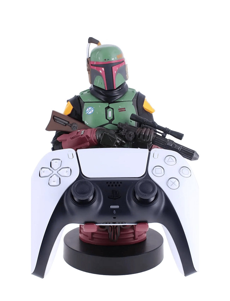 Cable Guy - CABLE GUYS - BOOK OF BOBA FETT- Mobil and consol holder - green - 2