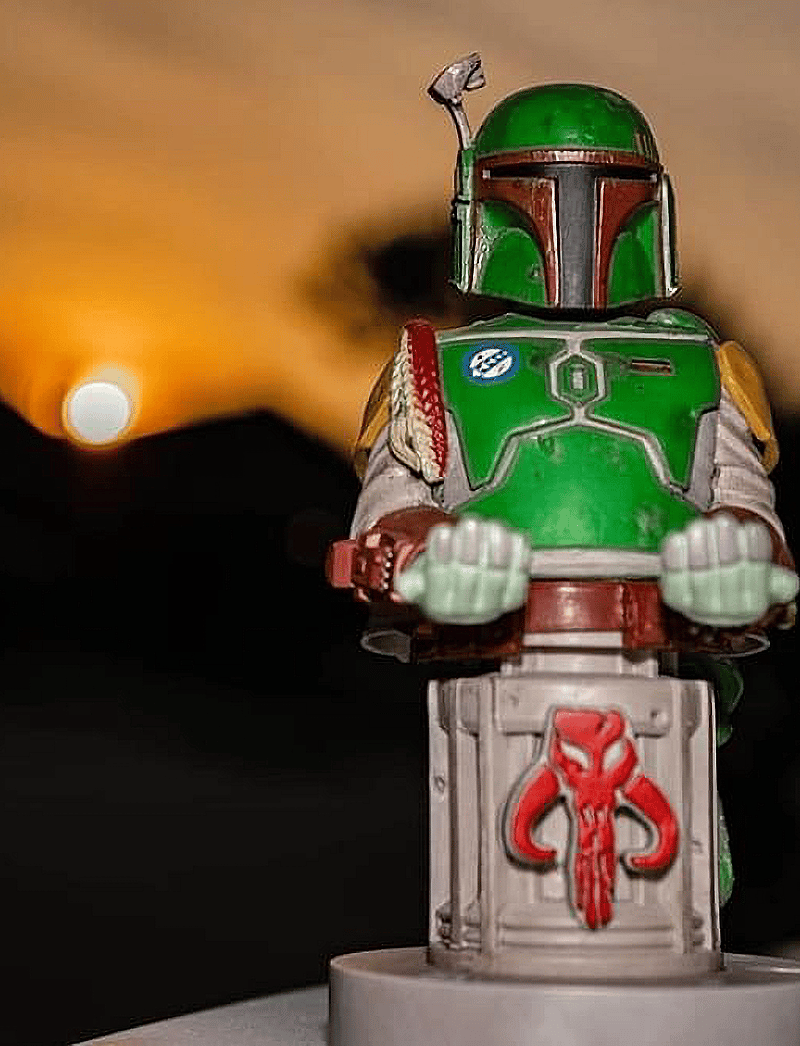 Cable Guy - CABLE GUYS - BOOK OF BOBA FETT- Mobil and consol holder - green - 0