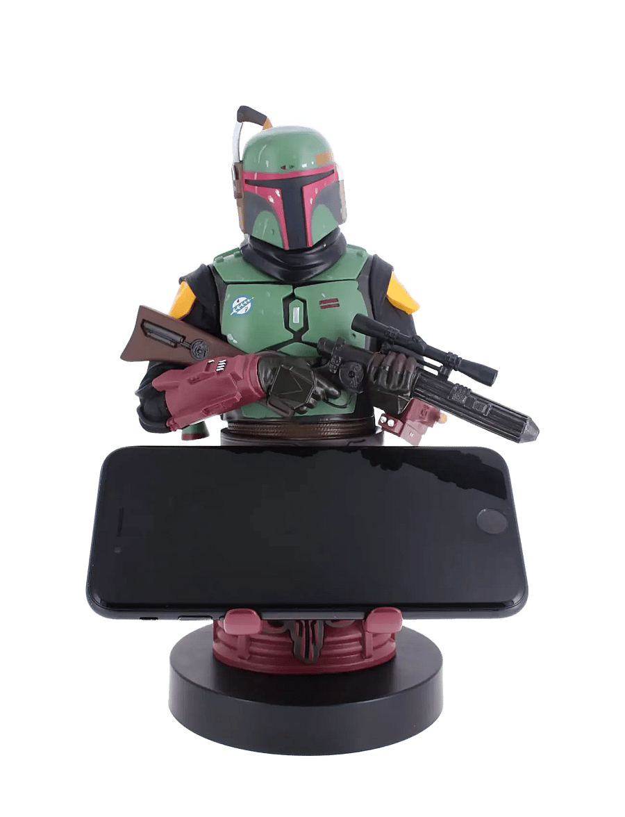 Cable Guy - CABLE GUYS - BOOK OF BOBA FETT- Mobil and consol holder - green - 3
