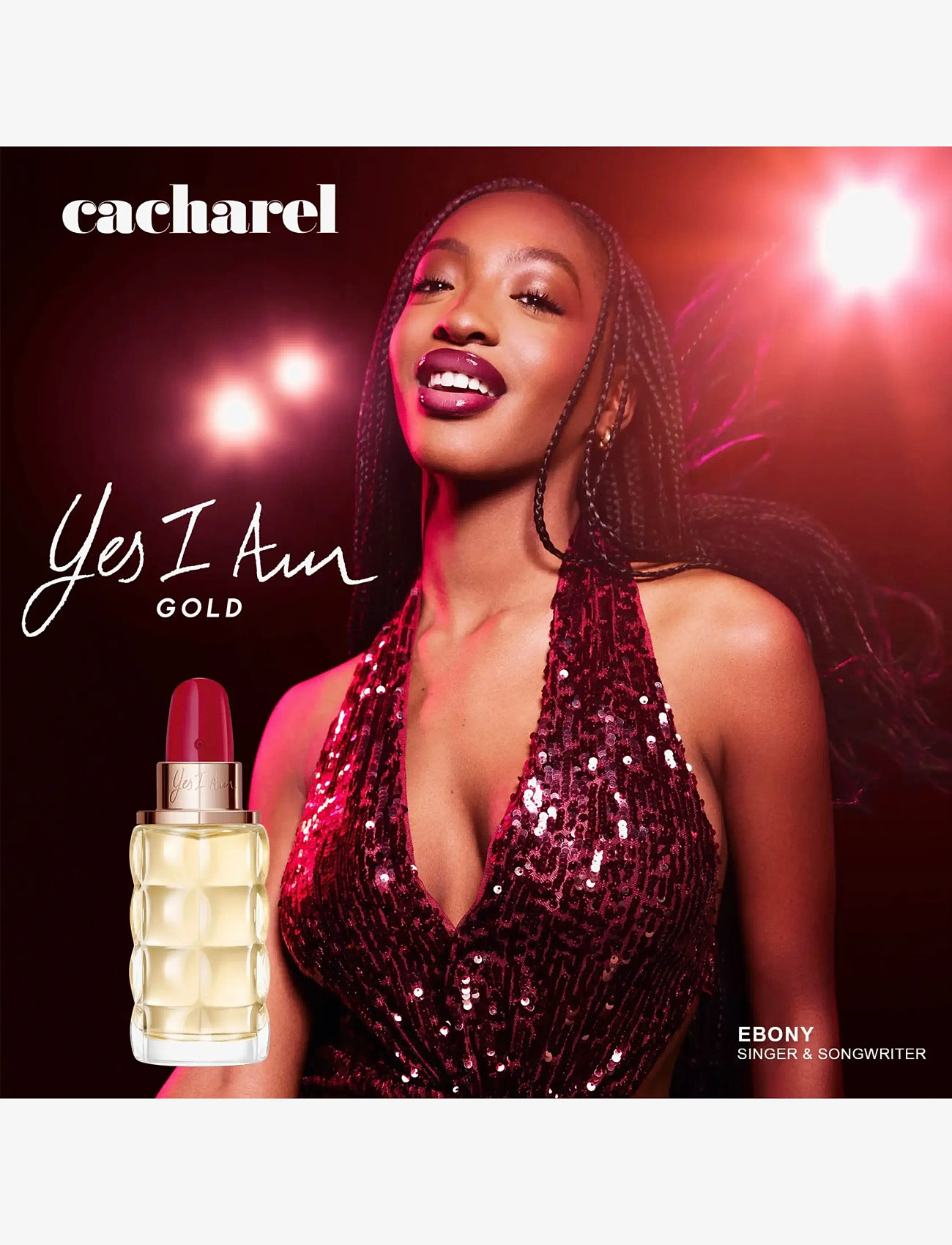 Cacharel - YES I AM GOLD Eau de parfum - bliv klar til date night - clear - 4