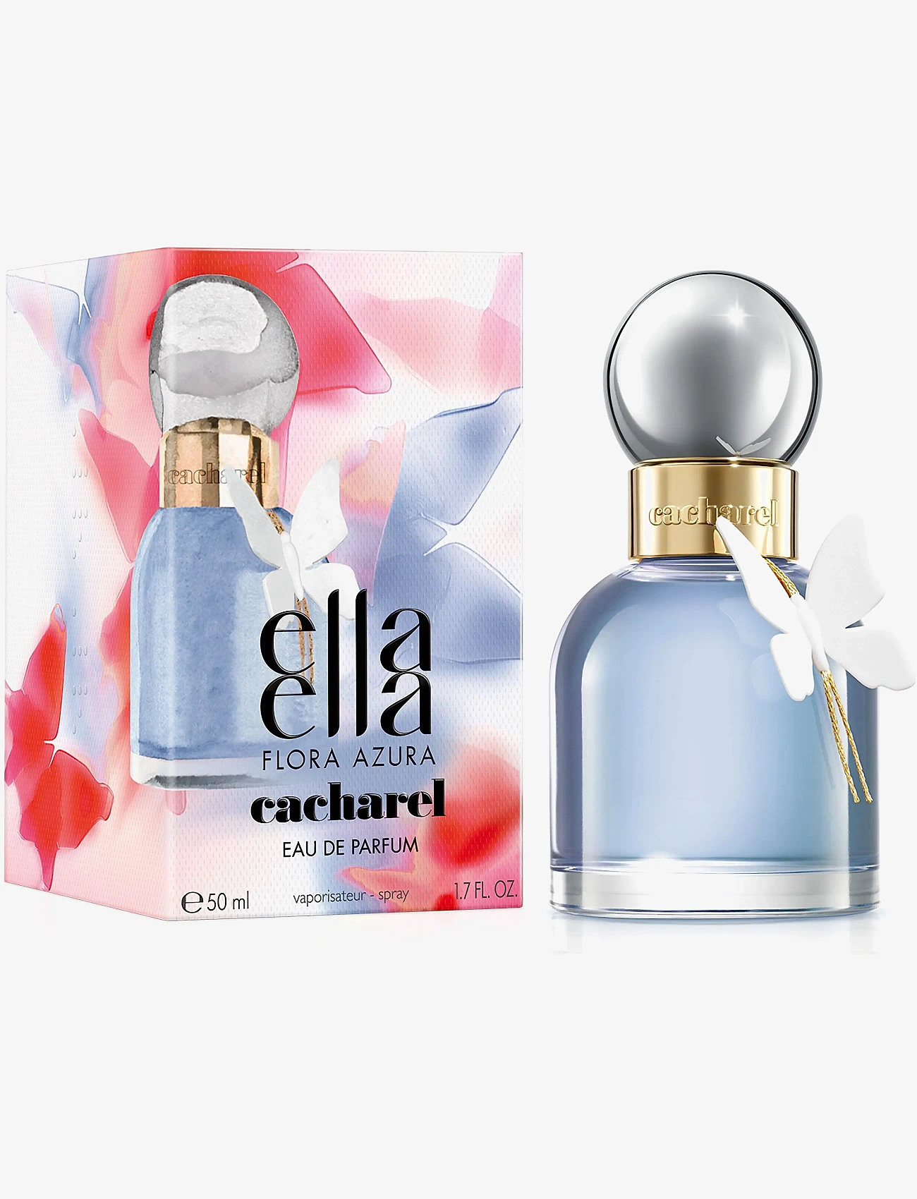 Cacharel - ELLA ELLA FLORA AZURA Eau de parfum 100 ml - bliv klar til date night - clear - 1