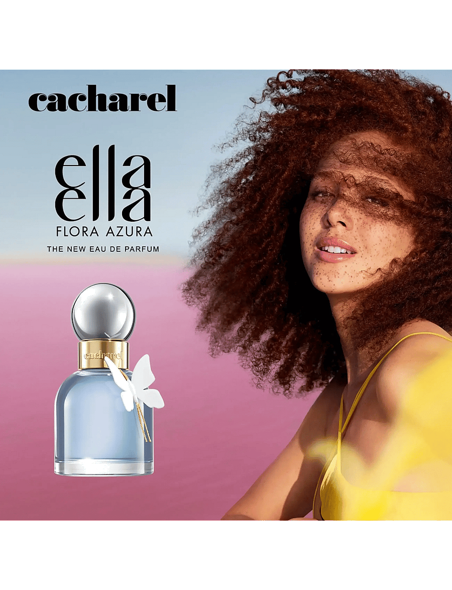 Cacharel - ELLA ELLA FLORA AZURA Eau de parfum 50 ml - valmiina treffi-iltaan - clear - 4