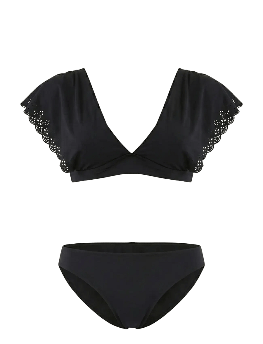Cache Coeur - Maternity Bikini Bloom - bikini sæt - black - 1