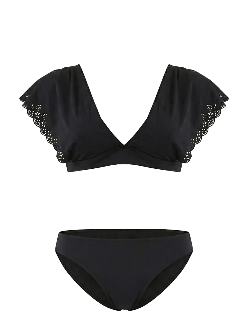 Cache Coeur - Maternity Bikini Bloom - bikini sæt - black - 1