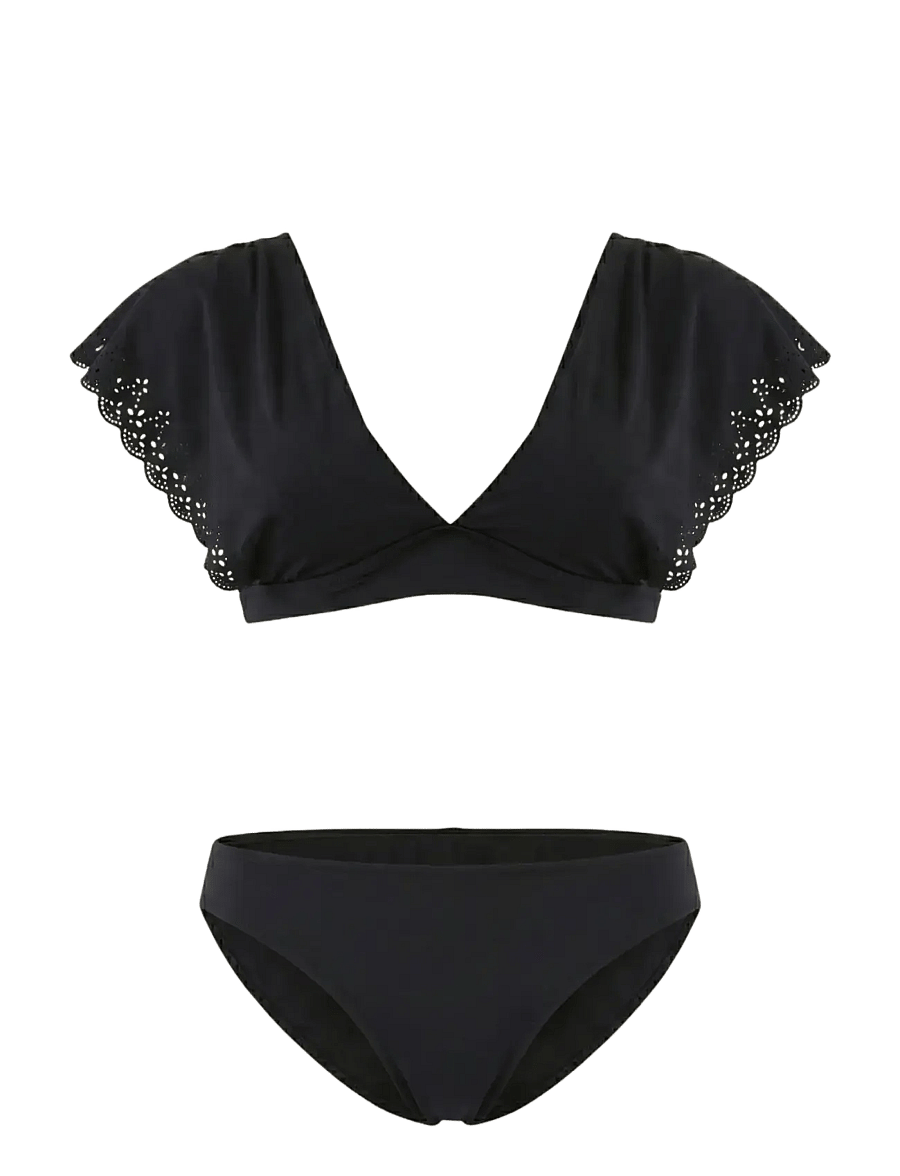 Cache Coeur - Maternity Bikini Bloom - bikini sæt - black - 1