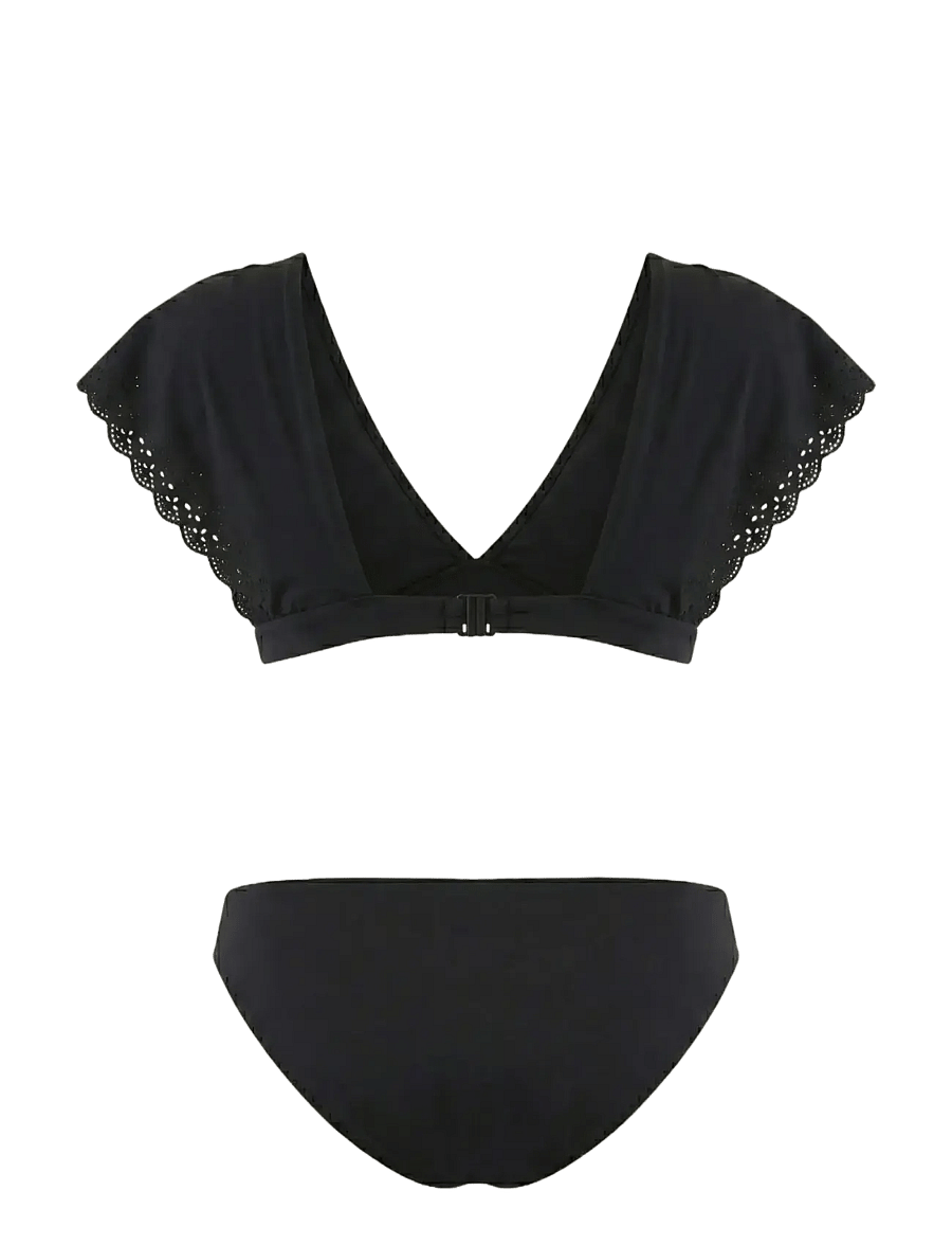 Cache Coeur - Maternity Bikini Bloom - bikini sæt - black - 2