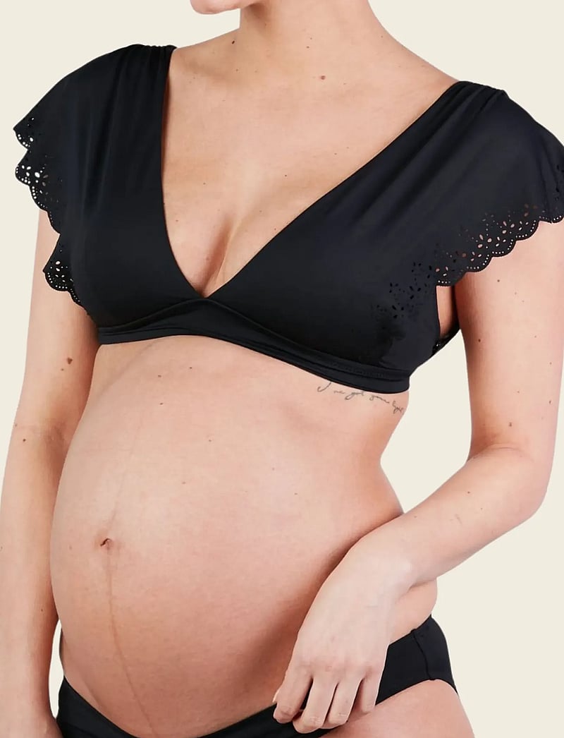 Cache Coeur - Maternity Bikini Bloom - bikini sæt - black - 4