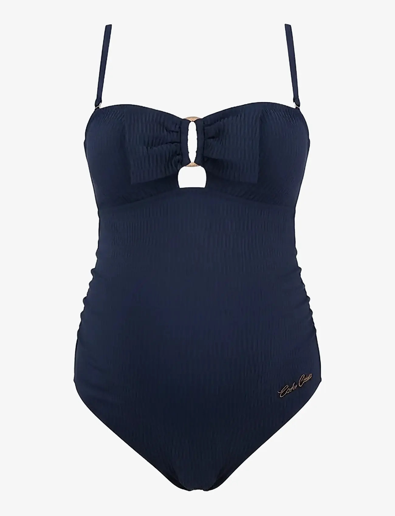 Cache Coeur - Maternity Swimsuit one piece Bamboo - badedragter - navy - 1