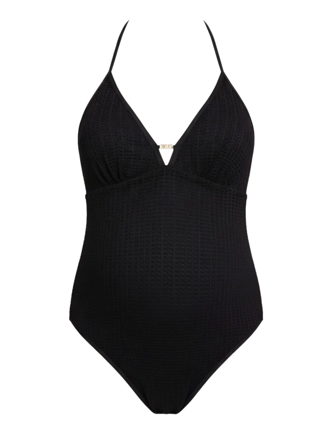 Cache Coeur Maternity Swimsuit one piece MILOS - baddräkter - black - Mammakläder - BLACK / black
