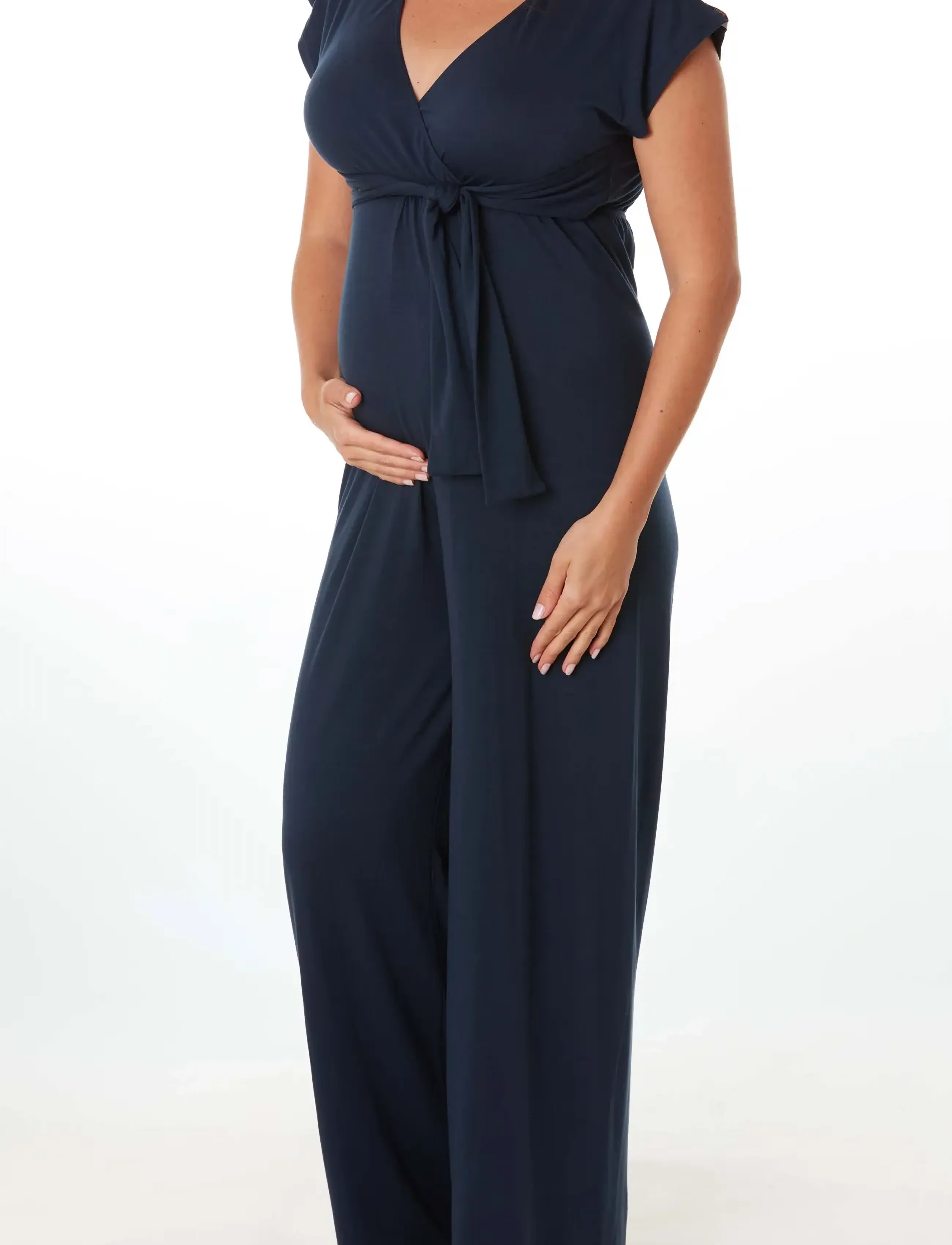 Cache Coeur Maternity One Piece Suit Origin, M Regular, Navy, Underdele > Jumpsuits, Dame