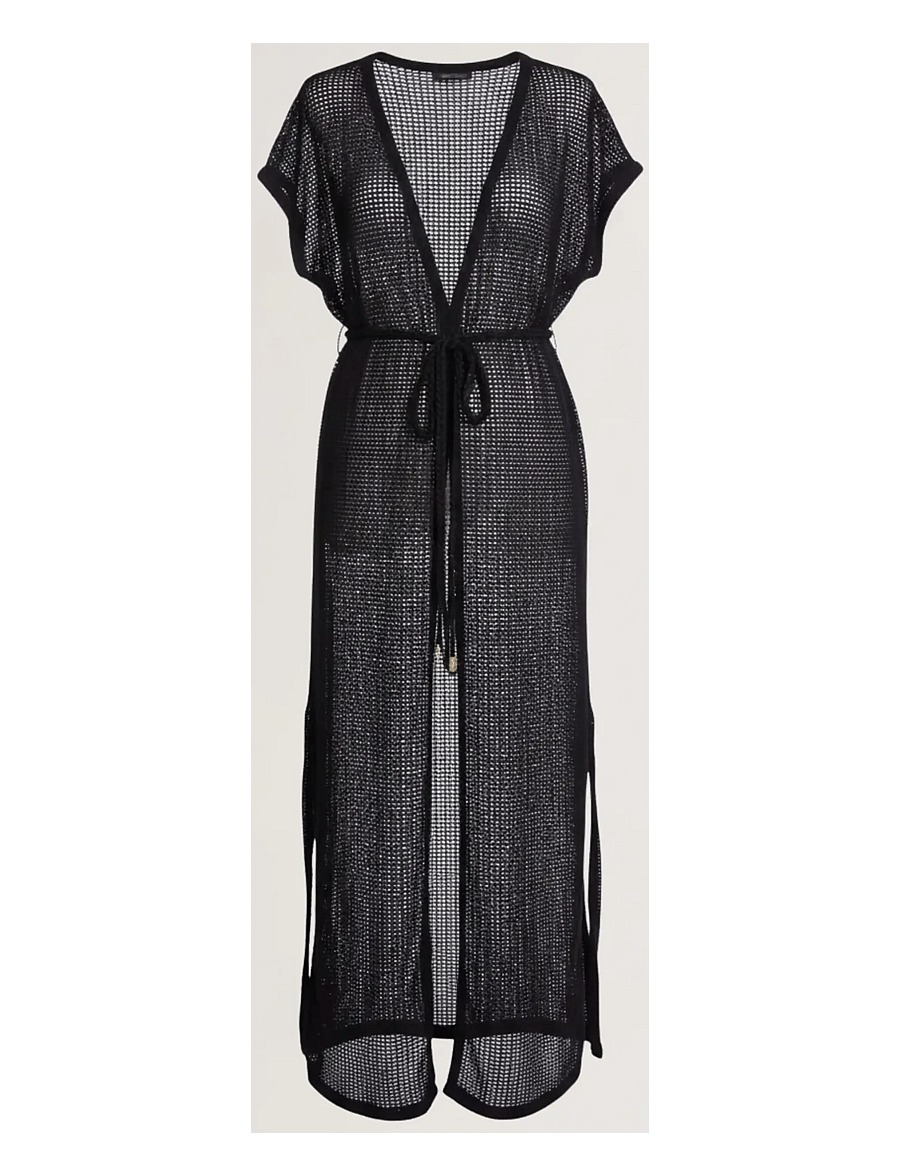 Cache Coeur - Maternity Long Caftan MILOS - strandtøj - black - 1
