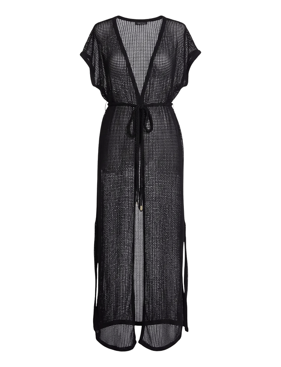 Cache Coeur - Maternity Long Caftan MILOS - strandtøj - black - 1