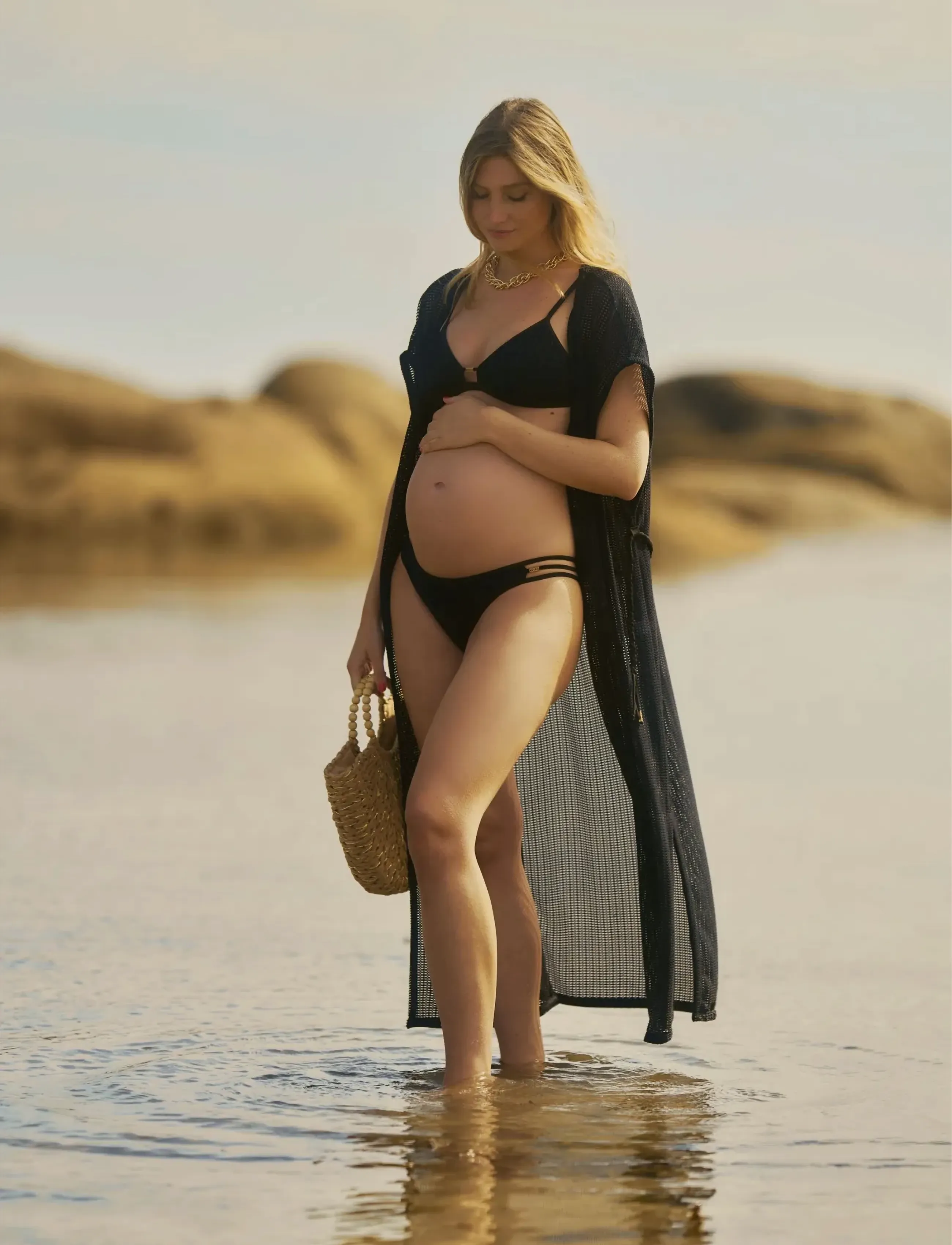 Cache Coeur Maternity Long Caftan Milos klänningar dam – bild 5