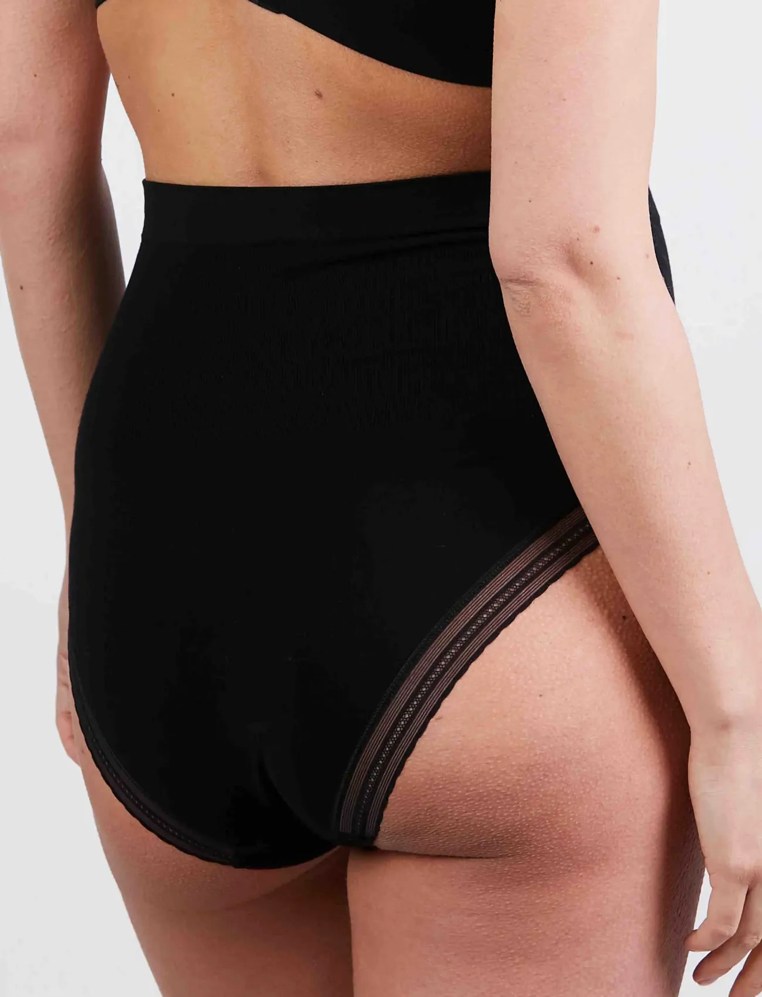 Cache Coeur - Maternity brief Milk - undertøj - black - 3