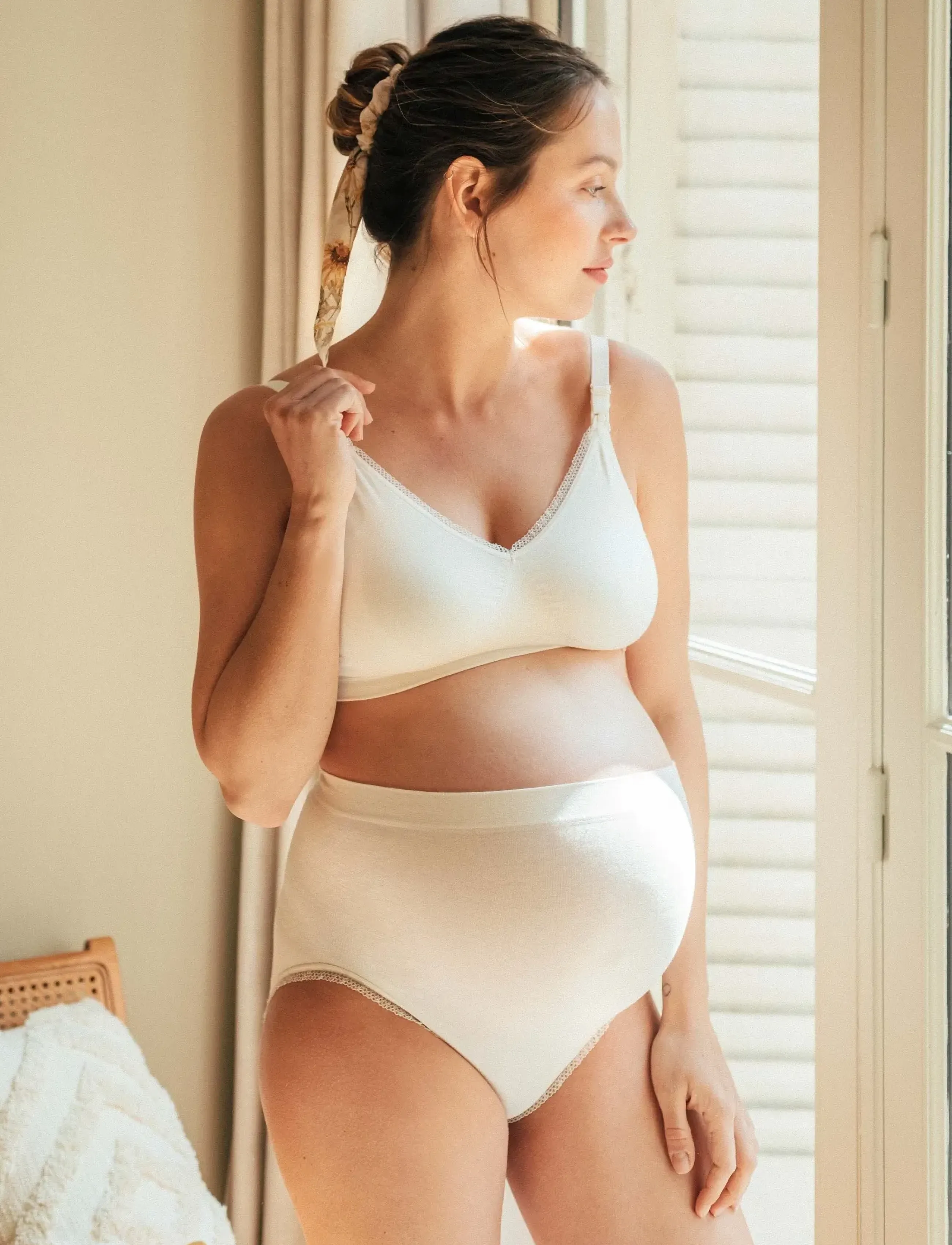 Cache Coeur - Maternity panties ORGANIC - undertøj - natural - 4