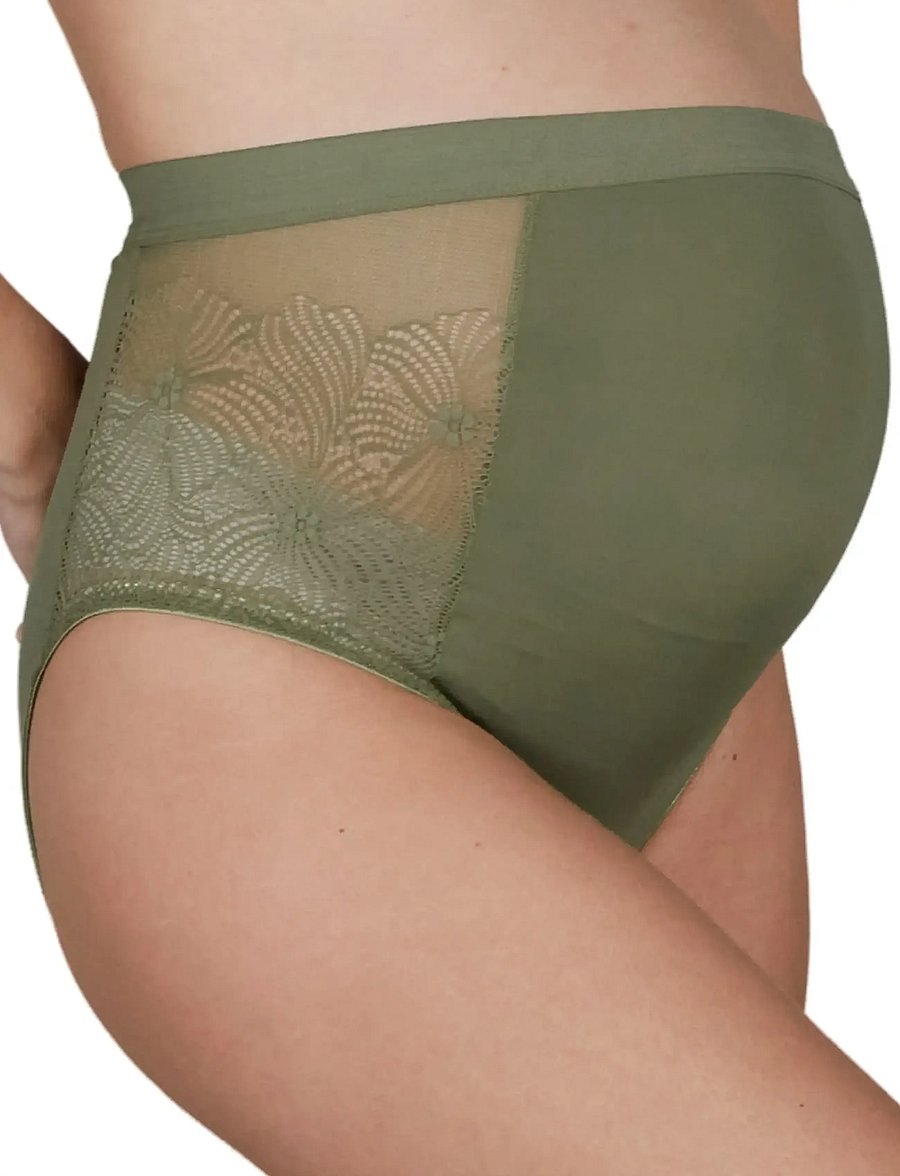 Cache Coeur - Maternity brief Dahlia - undertøj - khaki - 4
