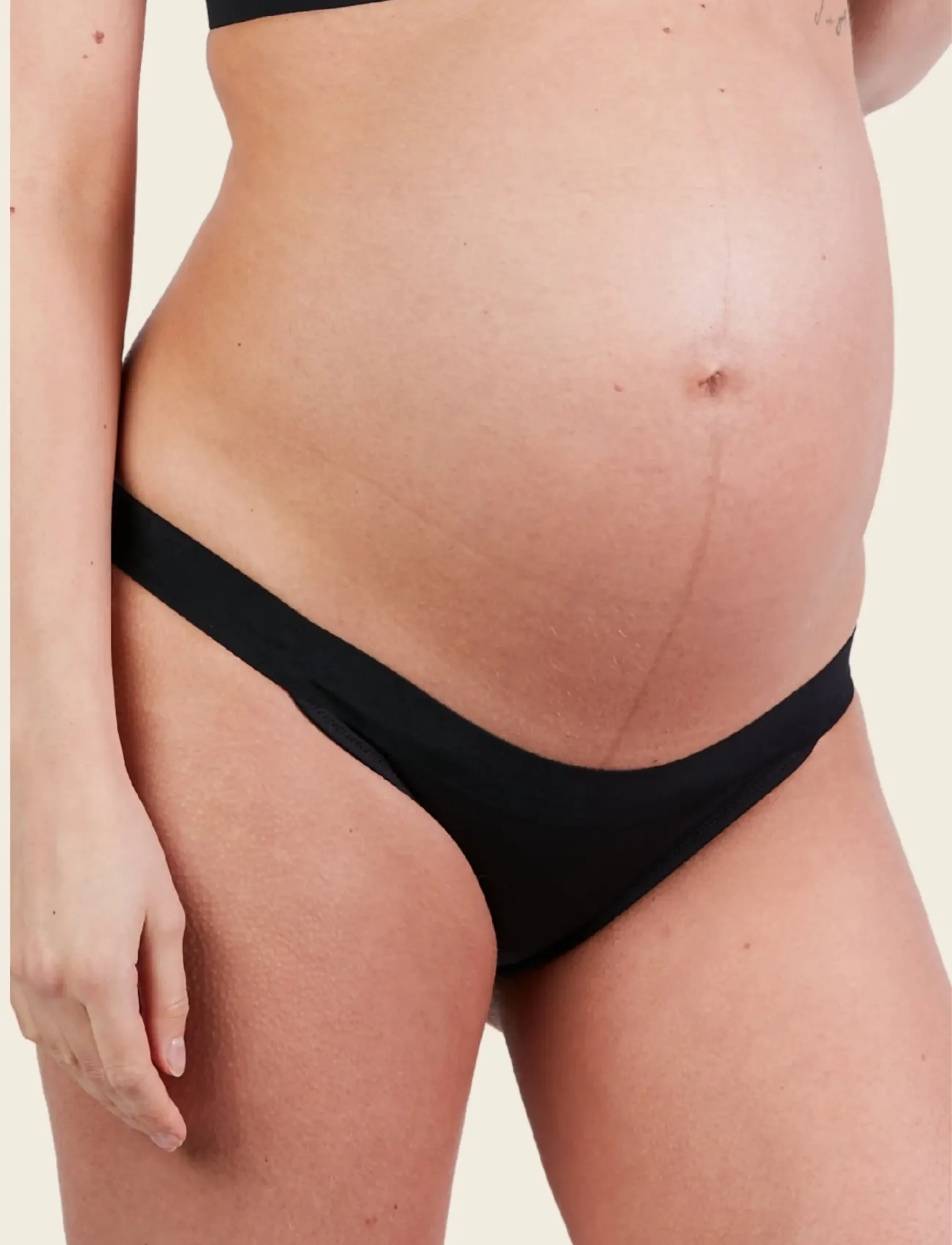 Cache Coeur Maternity Brief Serena, L, Panties, Schwarz - Briefs, Frauen