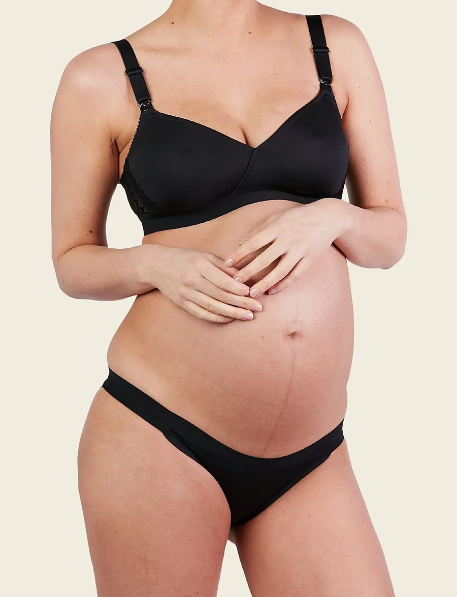Cache Coeur - Maternity brief Serena - undertøj - black - 4