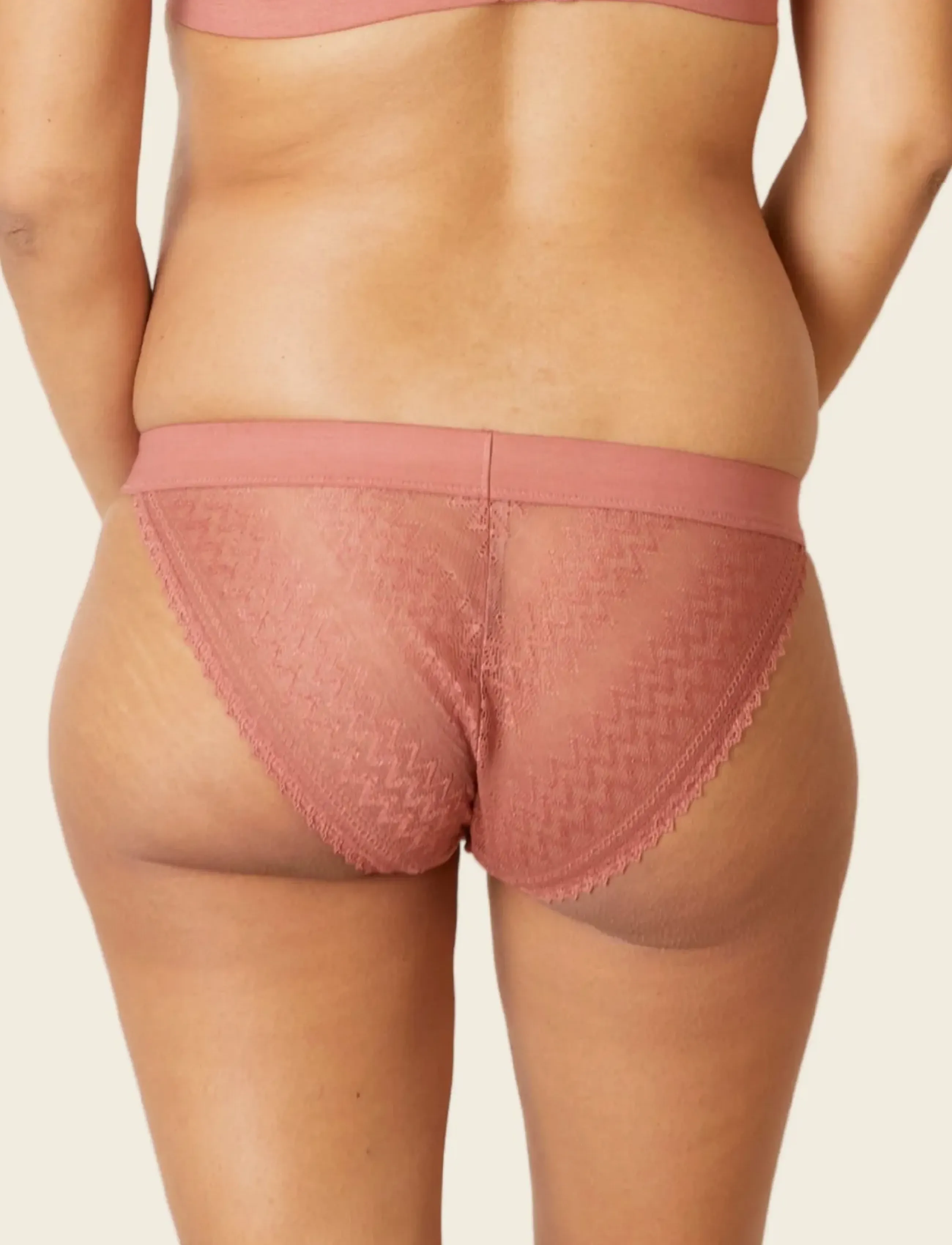 Cache Coeur - Maternity brief Serena - undertøj - terracota - 3