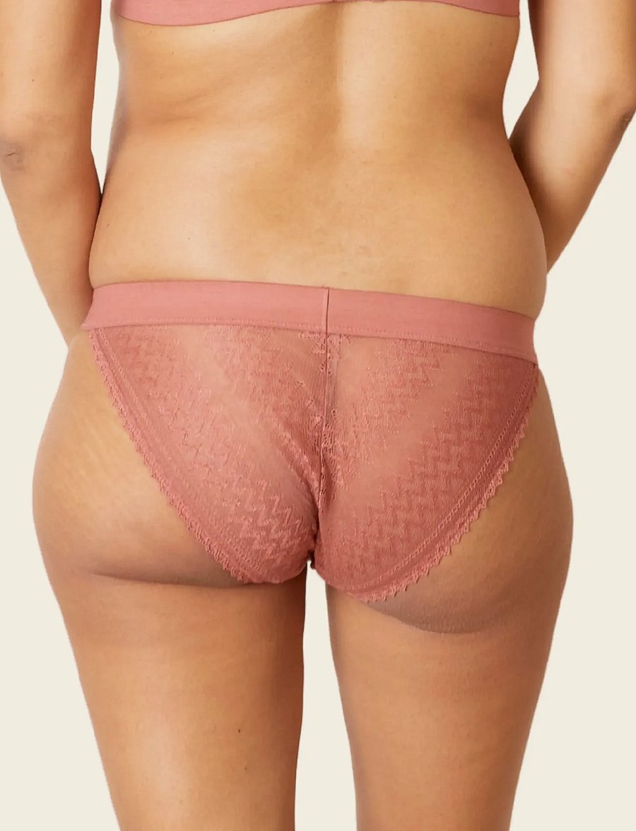 Cache Coeur - Maternity brief Serena - undertøj - terracota - 3