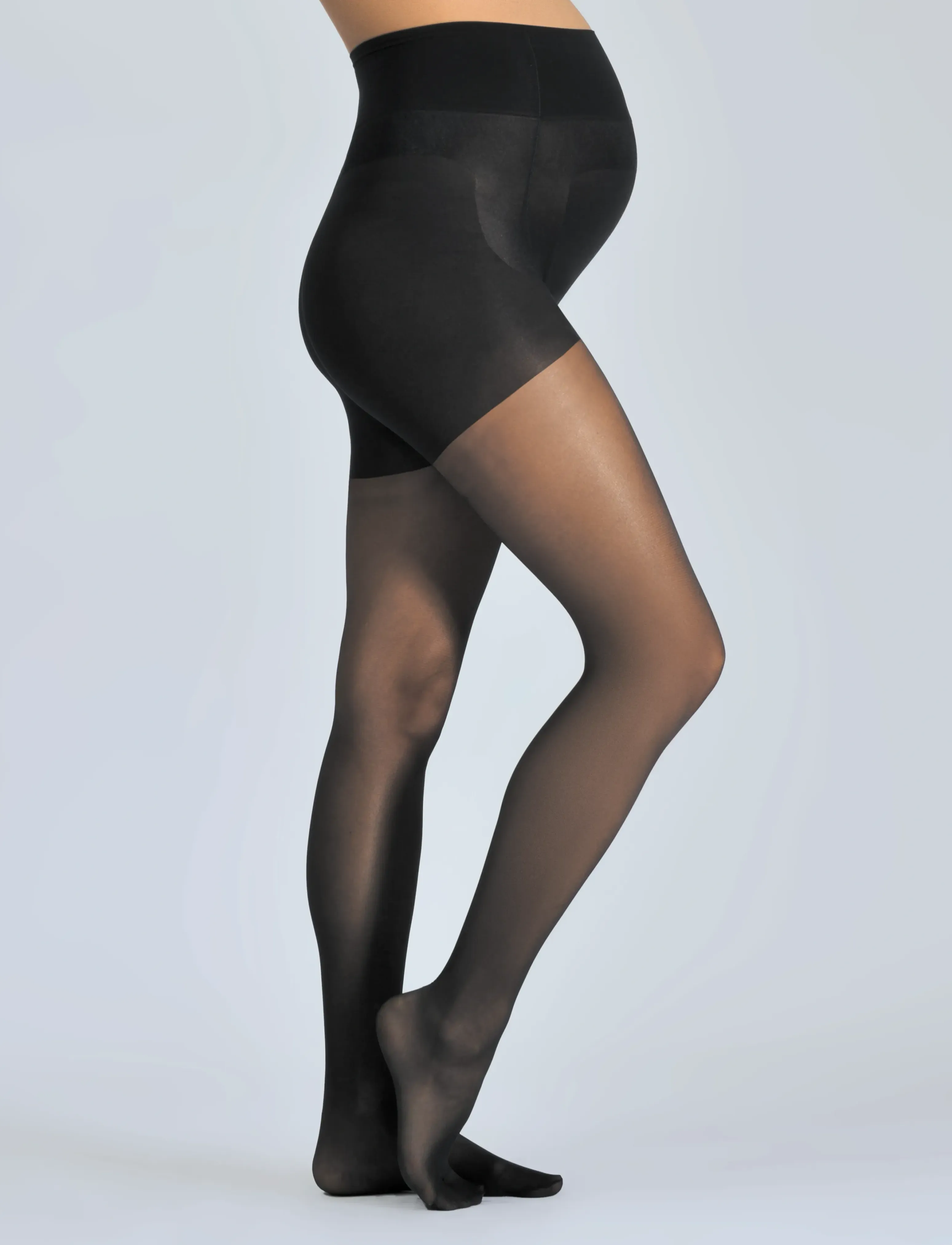 Cache Coeur Maternity Tight 30D Activ'light, S Regular, Unterwäsche, Schwarz - Pantyhose, Frauen