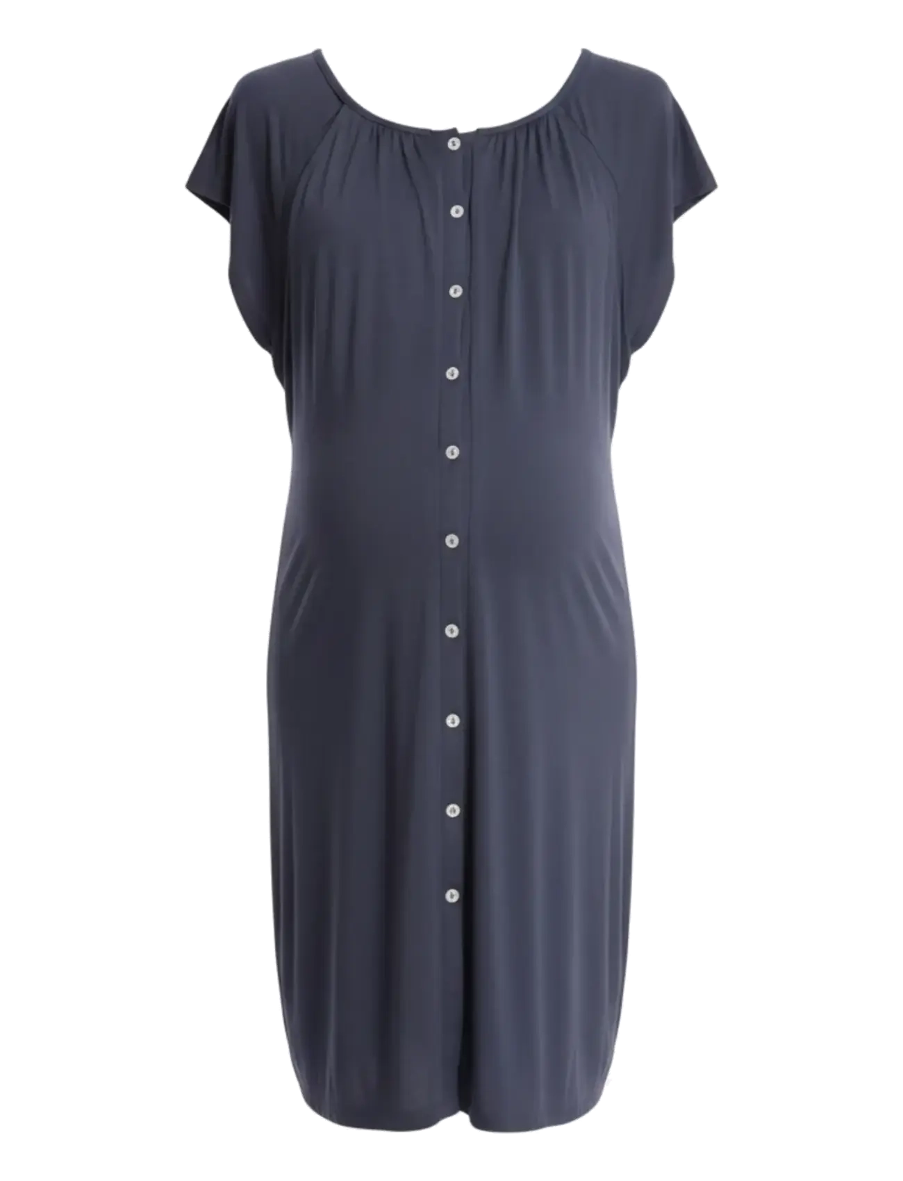 Cache Coeur Maternity and nursing nightdress Louna - Cache Coeur - MIDNIGHT BLUE / navy