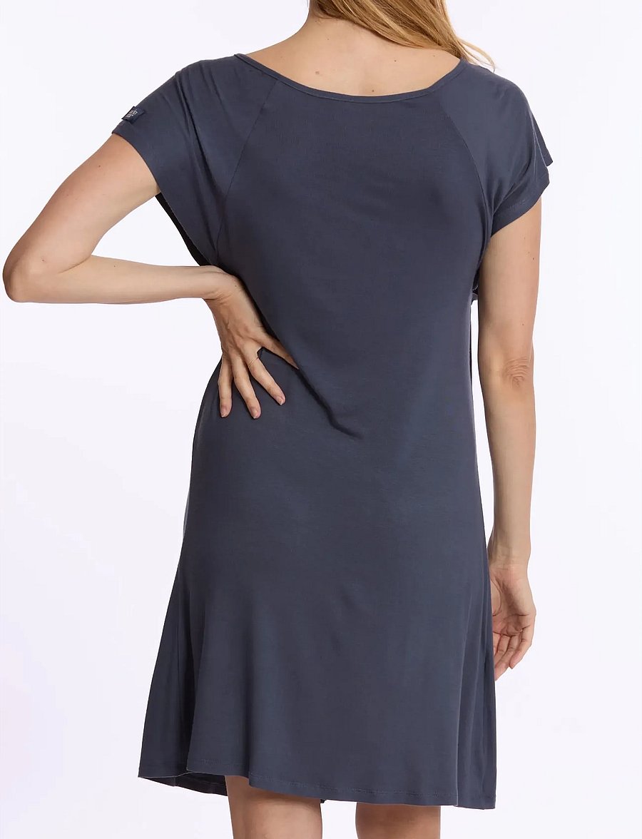 Cache Coeur - Maternity and nursing nightdress Louna - underkläder - midnight blue - 3
