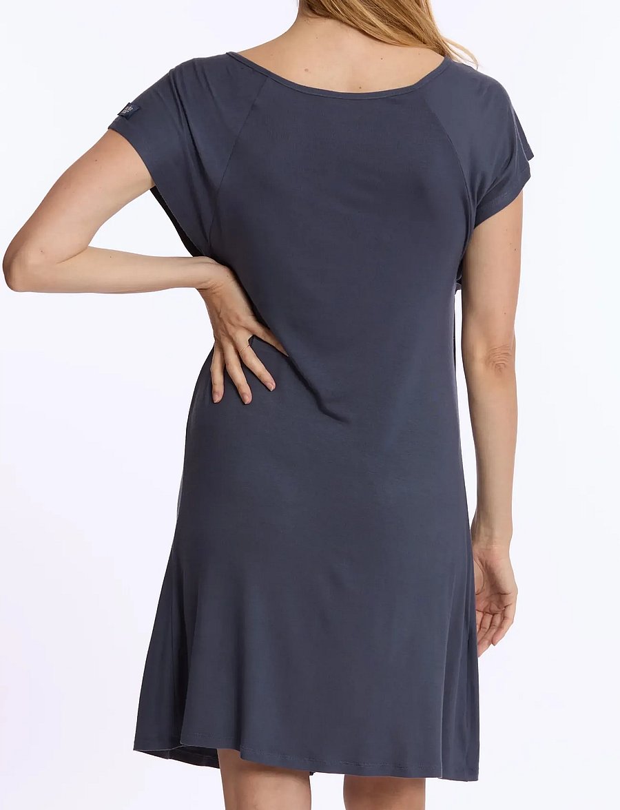 Cache Coeur - Maternity and nursing nightdress Louna - underkläder - midnight blue - 3