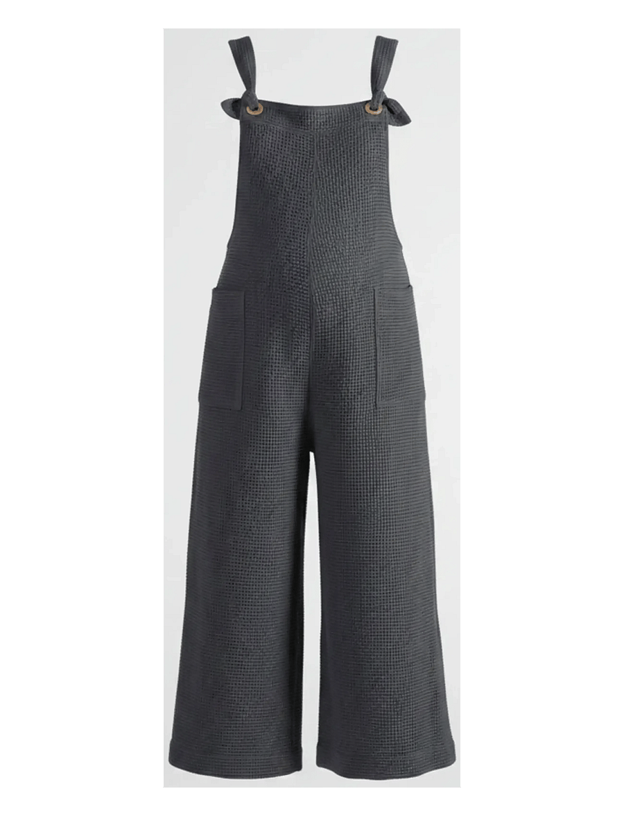 Cache Coeur - MATERNITY AND NURSING OVERALLS MAYA - anthracite - 1