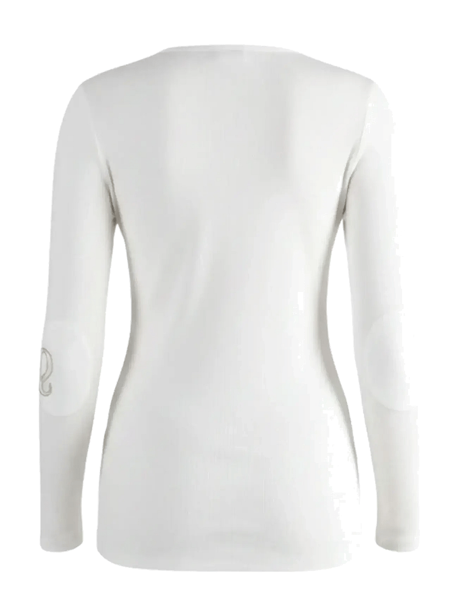 Cache Coeur - BREASTFEEDING T-SHIRT TUNISIEN - langærmede toppe - ivory - 2