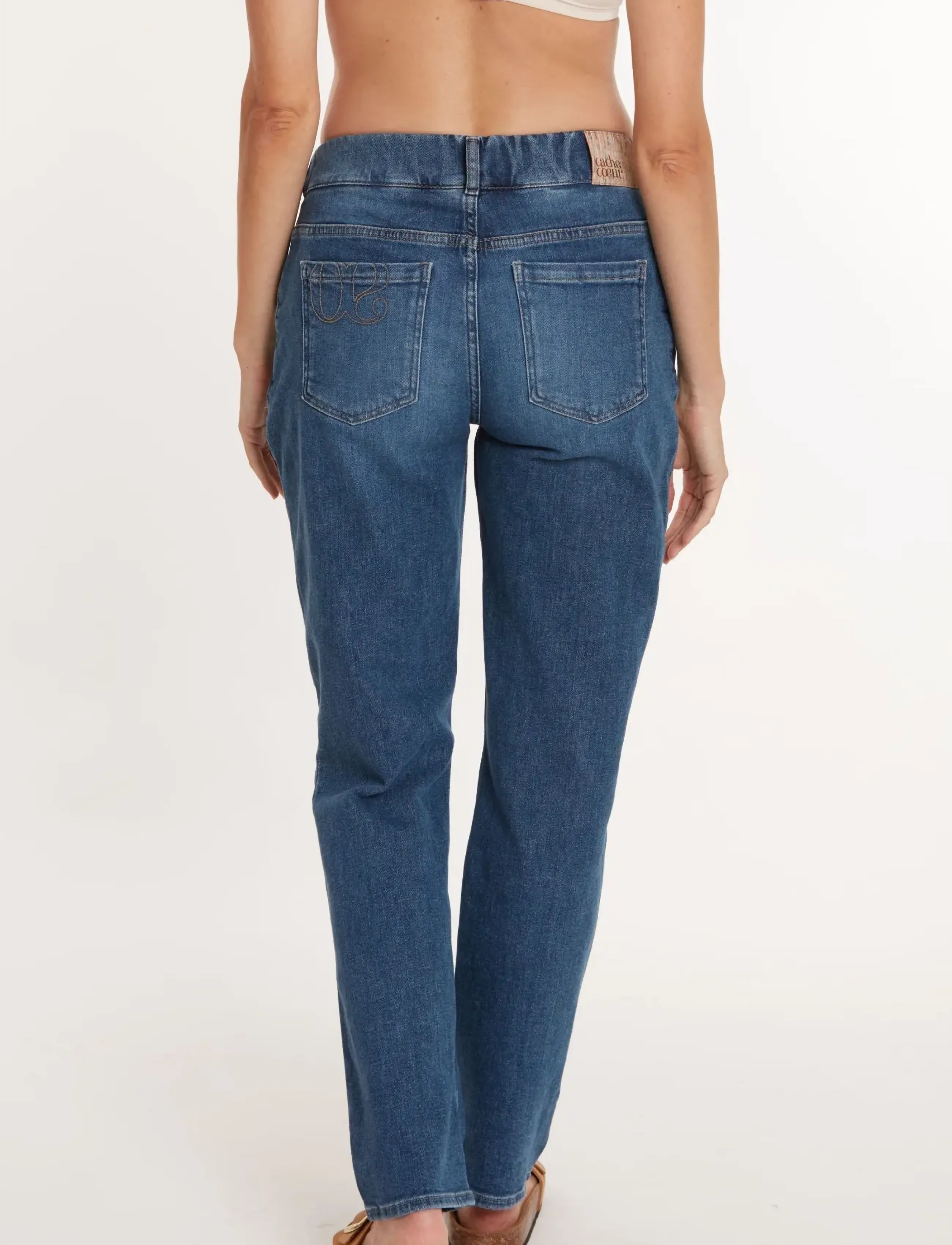 Cache Coeur - MATERNITY JEANS CARRIE - mid blue - 3