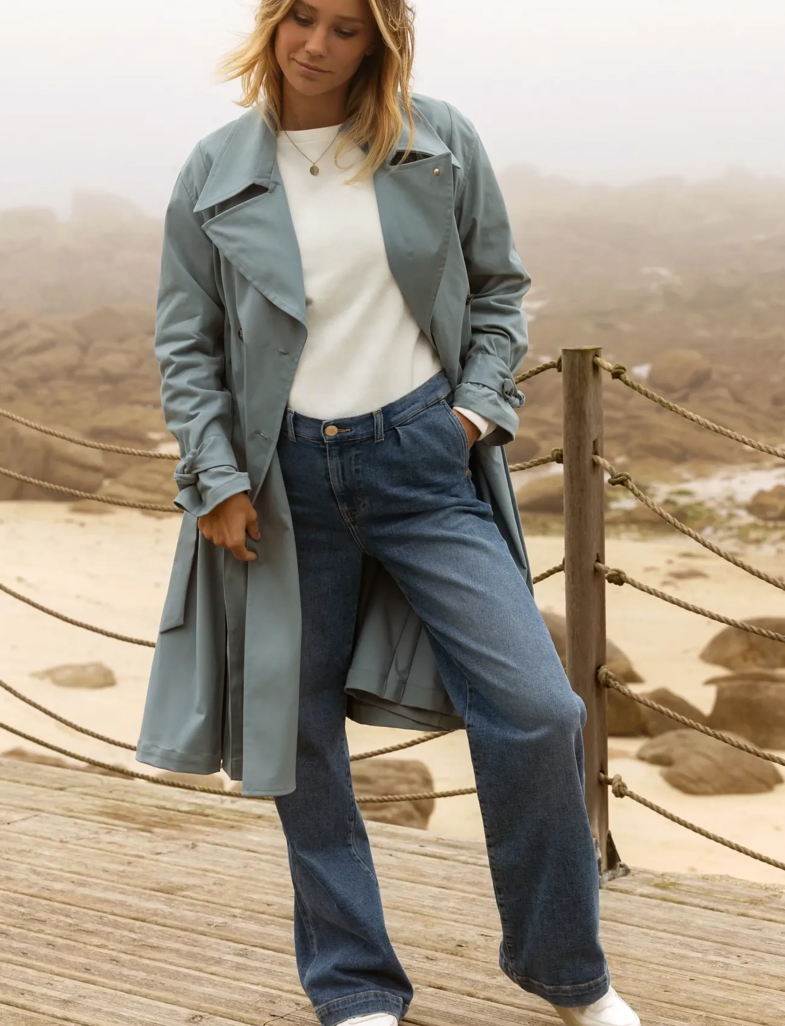 Cache Coeur - MATERNITY JEANS KELLY - mid blue - 4