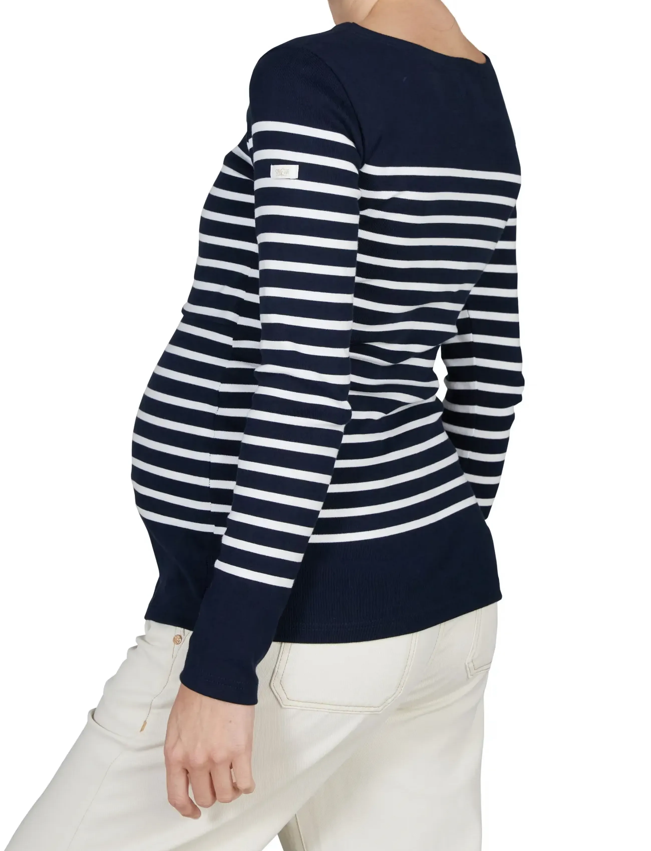 Cache Coeur - MATERNITY AND BREASTFEEDING SAILOR SHIRT BENODET - navy/white - 4