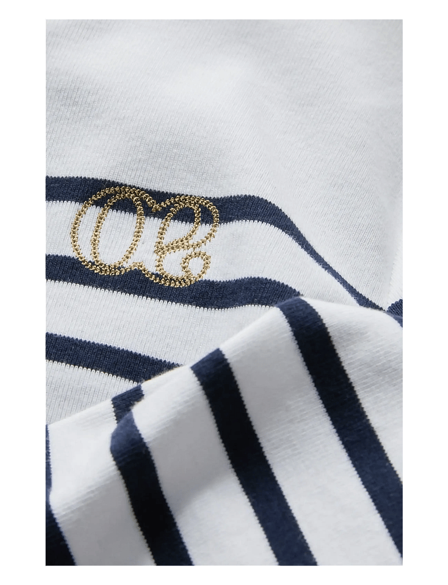 Cache Coeur - MATERNITY AND BREASTFEEDING SAILOR SHIRT BENODET - white/navy - 3