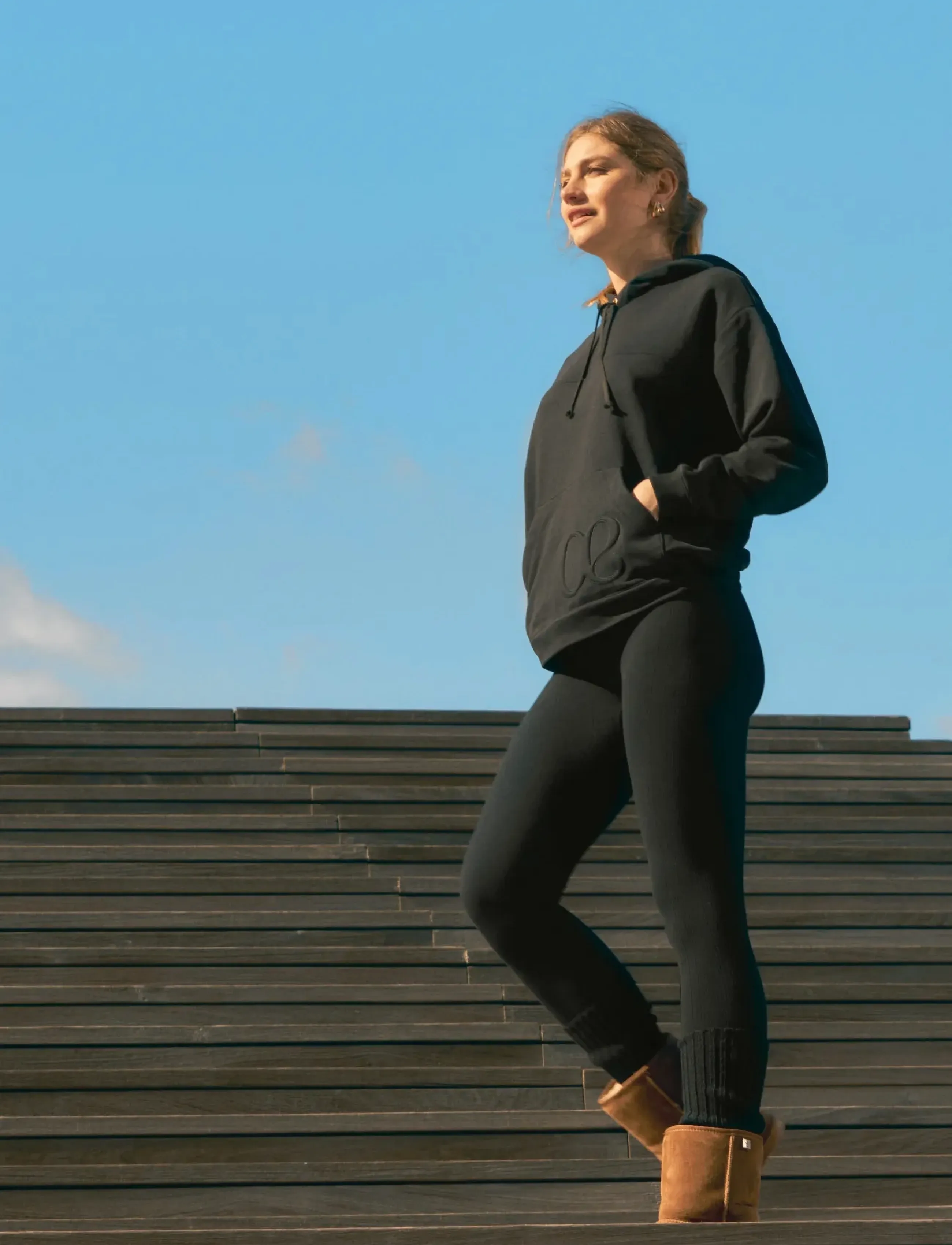 Cache Coeur Maternity And Breastfeeding Sweatshirt Boston dam – bild 5