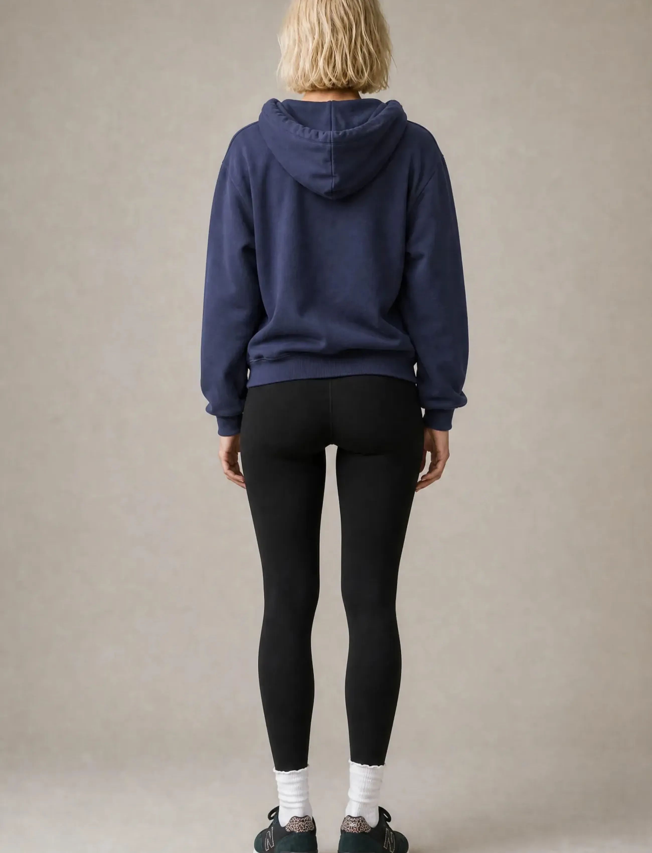 Cache Coeur - Maternity and nursing Hoodie American Fleece BOSTON - tops - blue - 5
