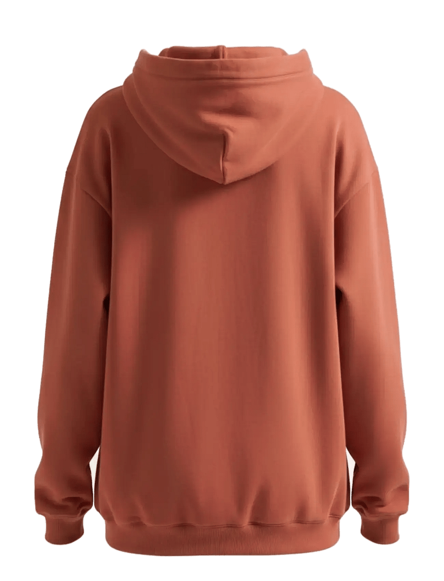 Cache Coeur - Maternity and nursing Hoodie American Fleece BOSTON - overdele - terracota - 2