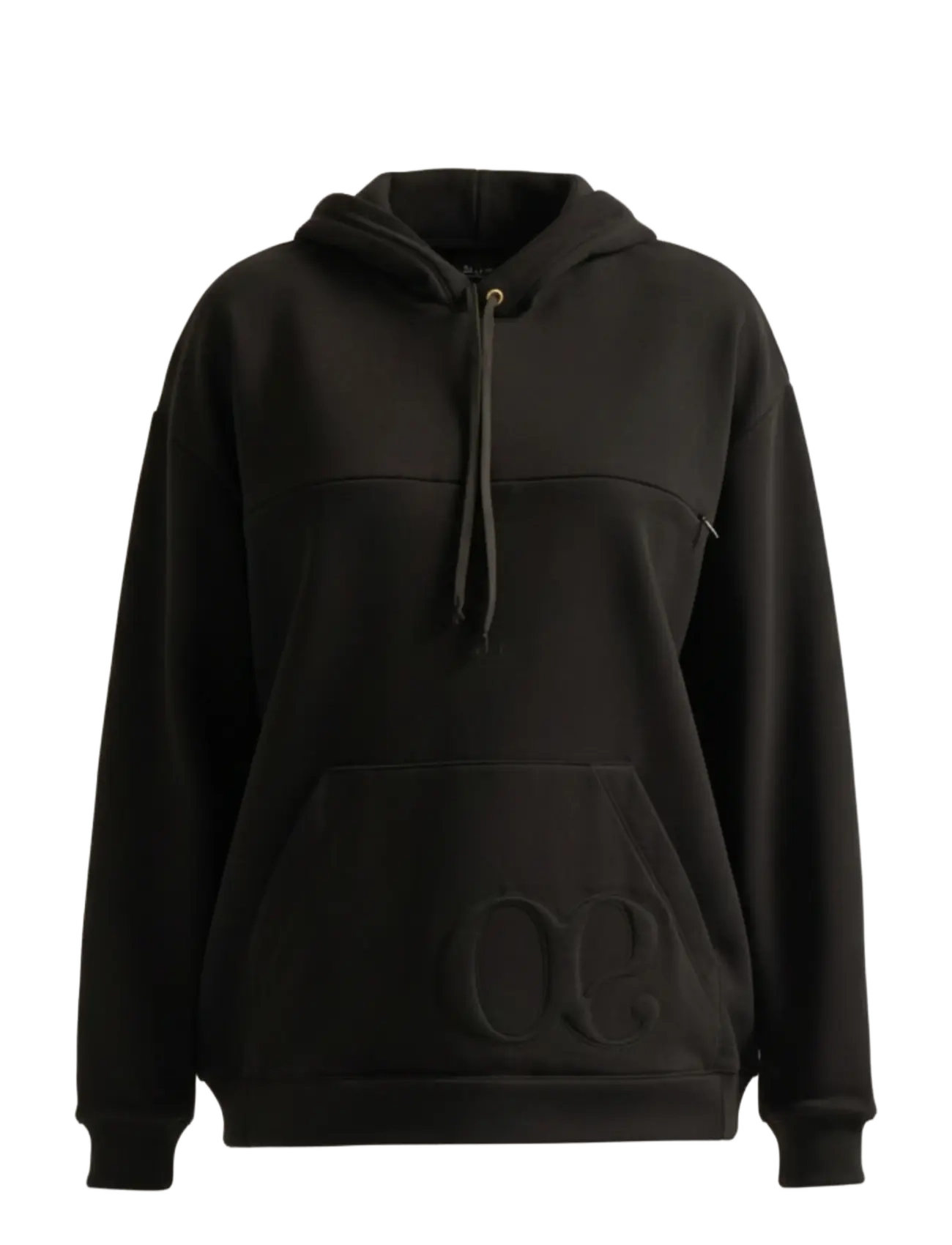 Cache Coeur - Maternity and nursing Hoodie American Fleece BOSTON - black - 1