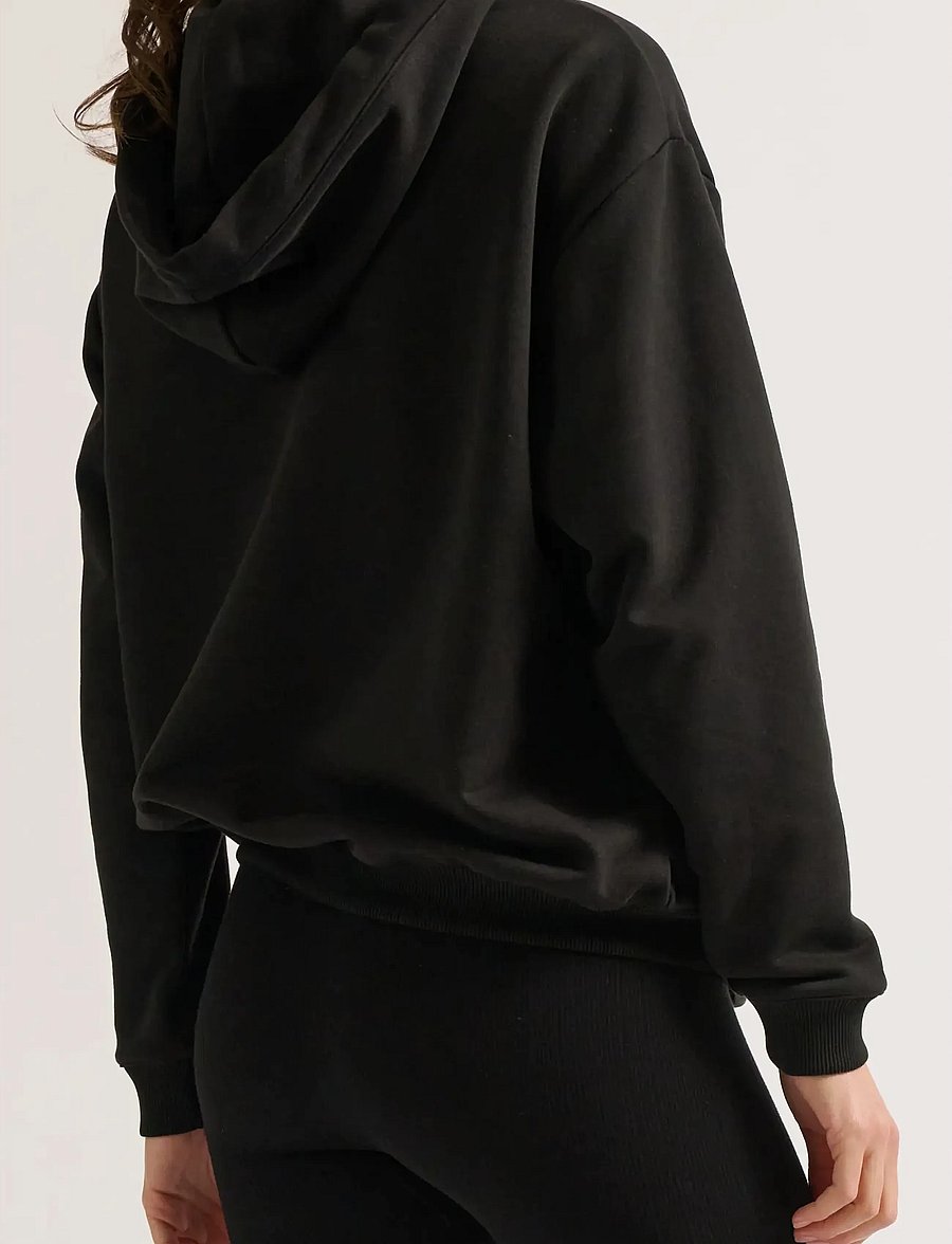 Cache Coeur - Maternity and nursing Hoodie American Fleece BOSTON - black - 3