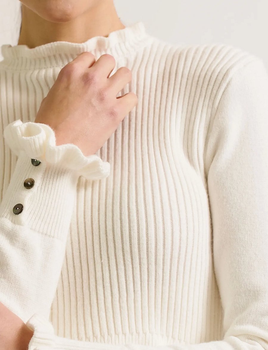 Cache Coeur - MATERNITY AND BREASTFEEDING SWEATER DOROTHEE - ivory - 5