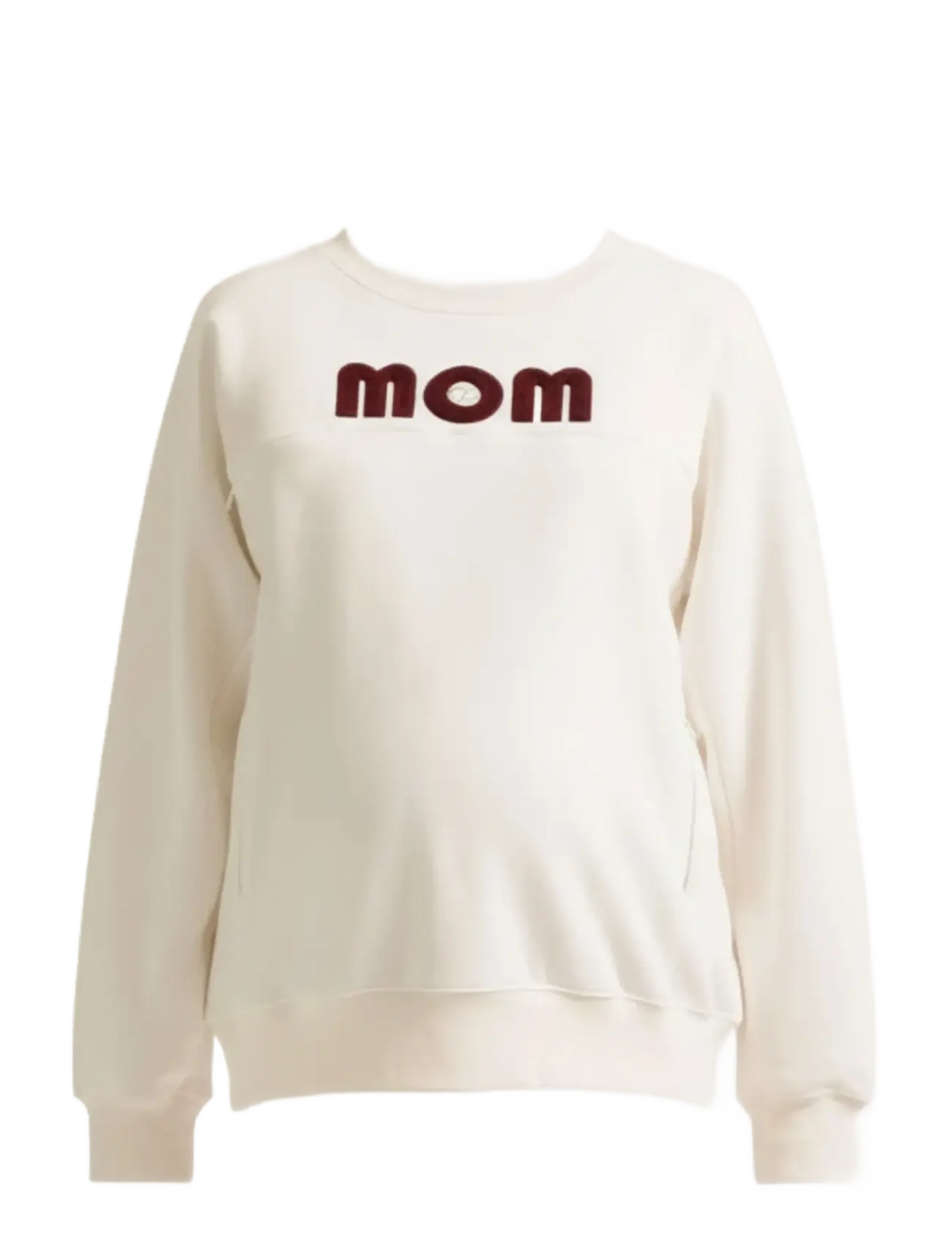 Cache Coeur Maternity and nursing American Sweater Fleece MOM - Cache Coeur - IVORY / cream