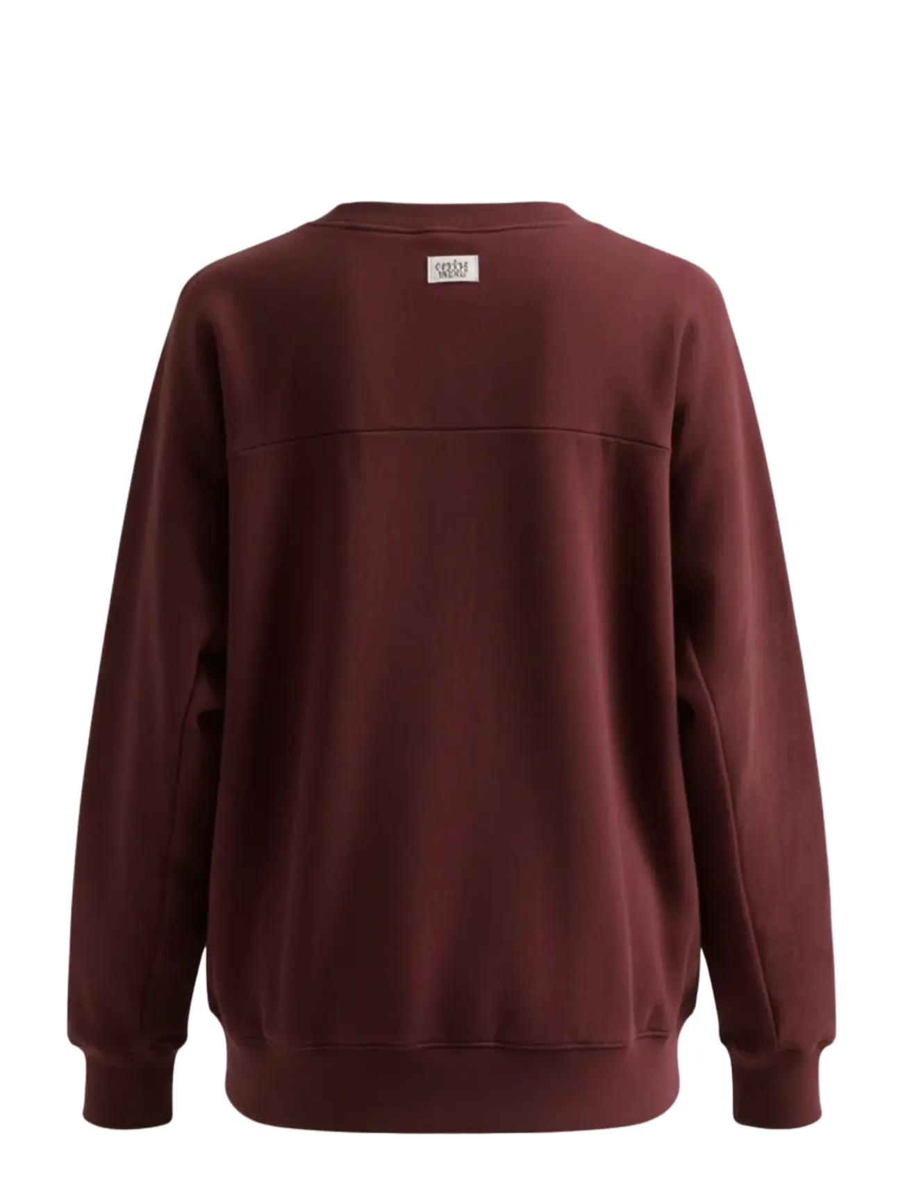 Cache Coeur - Maternity and nursing American Sweater Fleece MOM - overdele - plum - 2