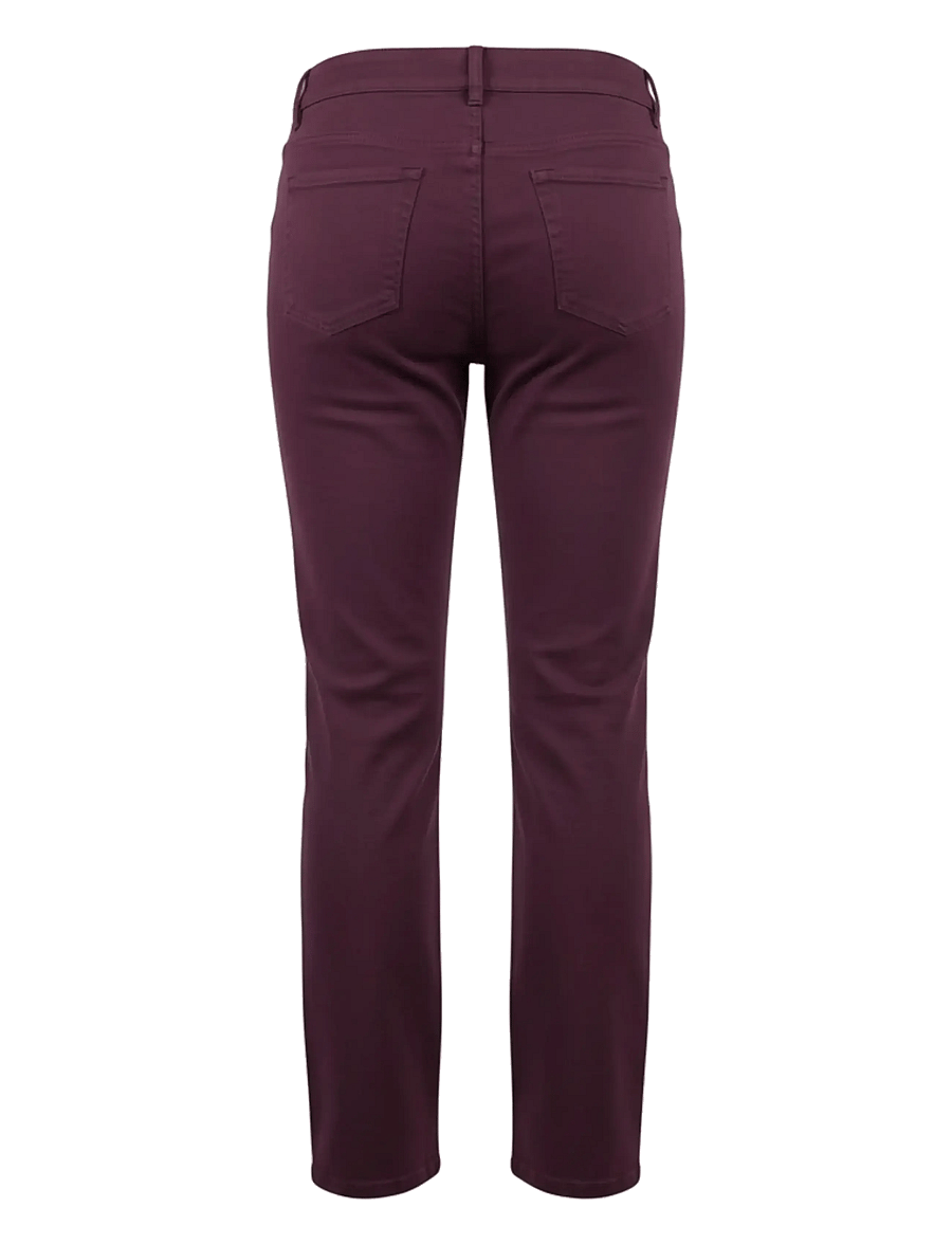 Cache Coeur - MATERNITY JEANS ISAE - nederdelar - plum - 2