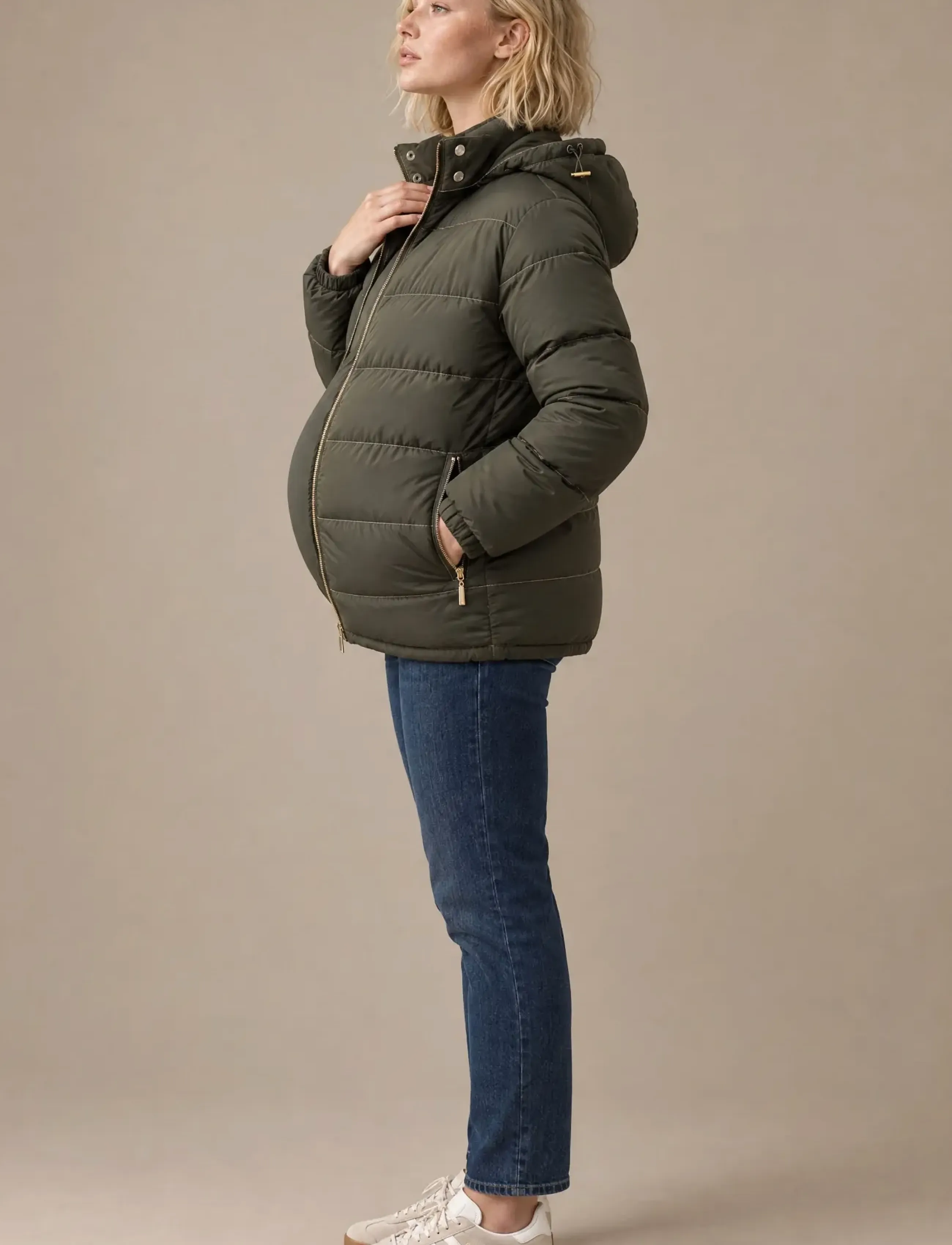 Cache Coeur - 3-in-1 JACKET LINETTE - khaki - 3