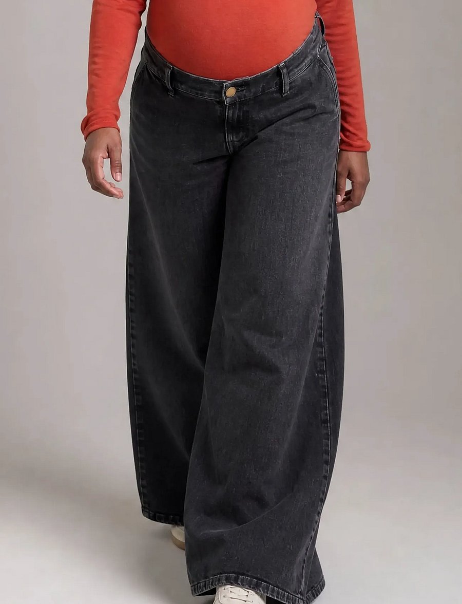 Cache Coeur - MATERNITY JEANS RODEO - grey used - 0