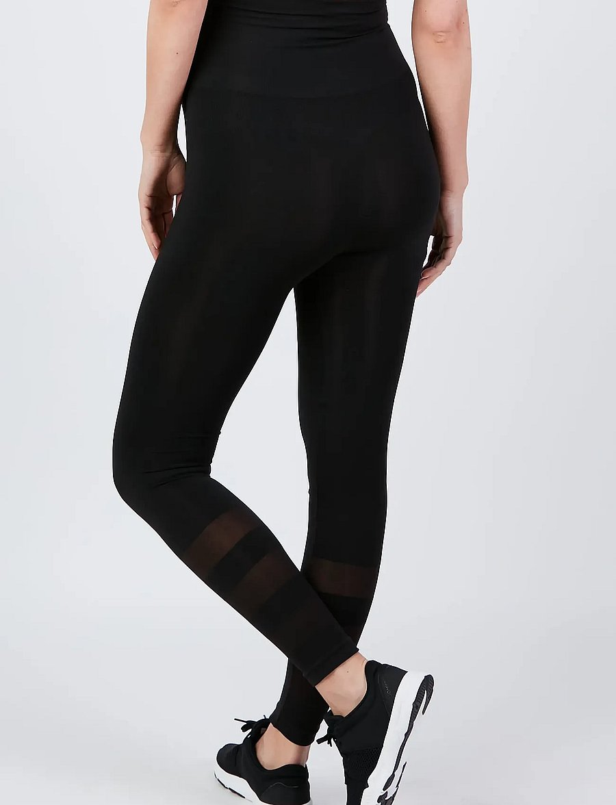Cache Coeur - Maternity leggings Sport WOMA - gravidstights - black - 3